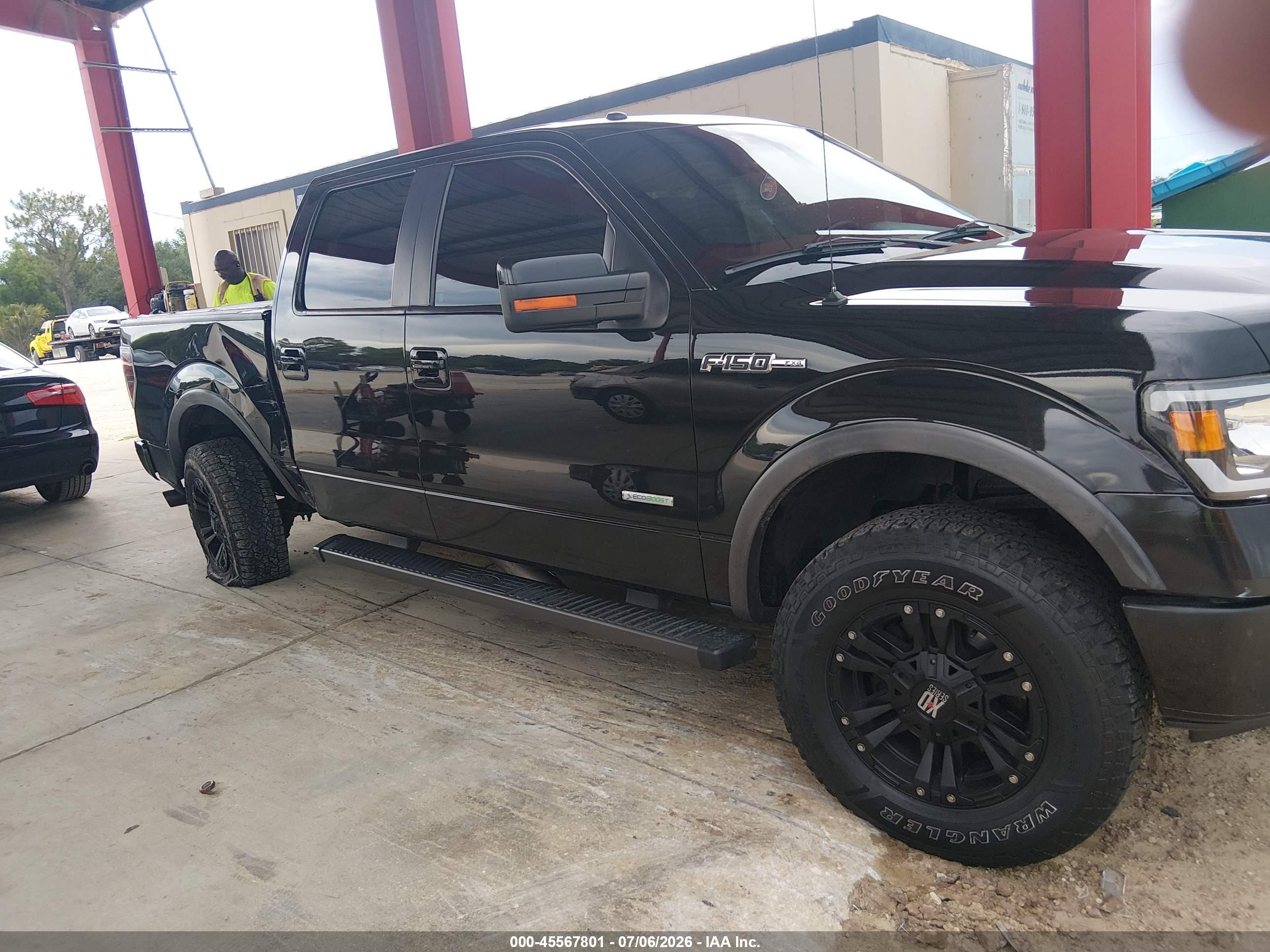 2014 Ford F-150 Fx4 Черный vin: 1FTFW1ET9EFC64128
