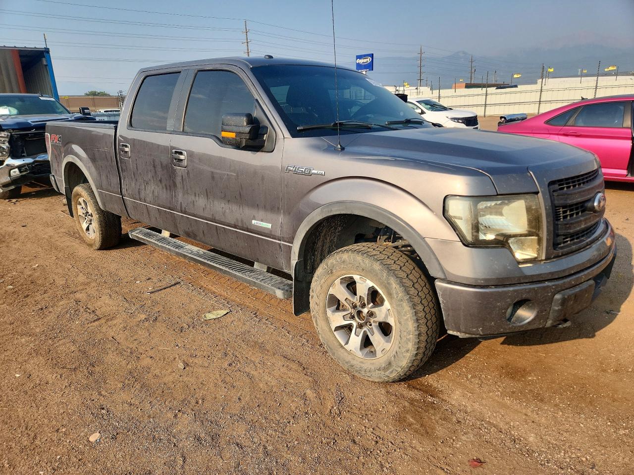 2014 Ford F150 Supercrew Charcoal vin: 1FTFW1ET9EFC76828