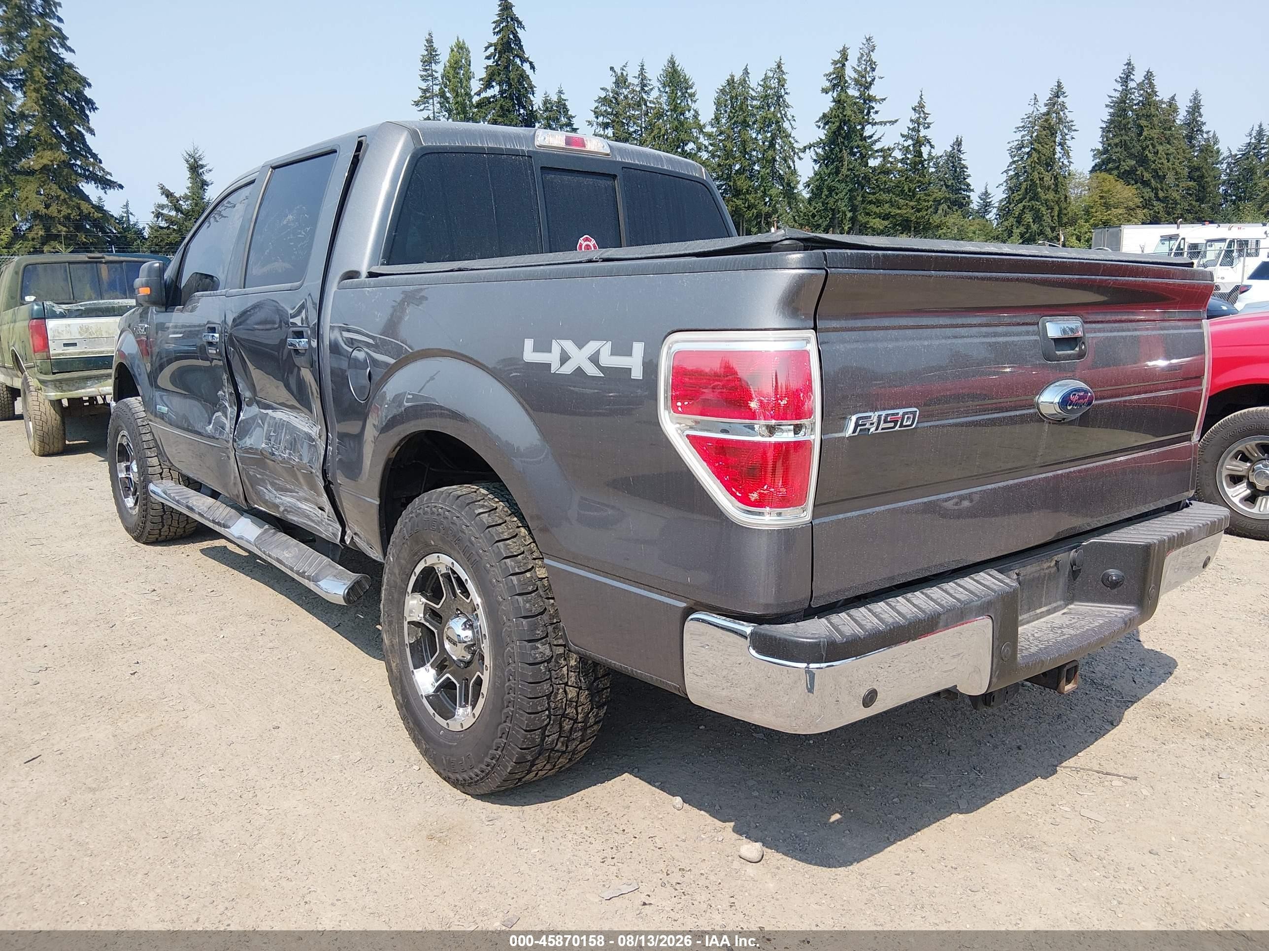 2014 Ford F-150 Fx4/king Ranch/lariat/limited/platinum/xl/xlt Серый vin: 1FTFW1ET9EFC96089