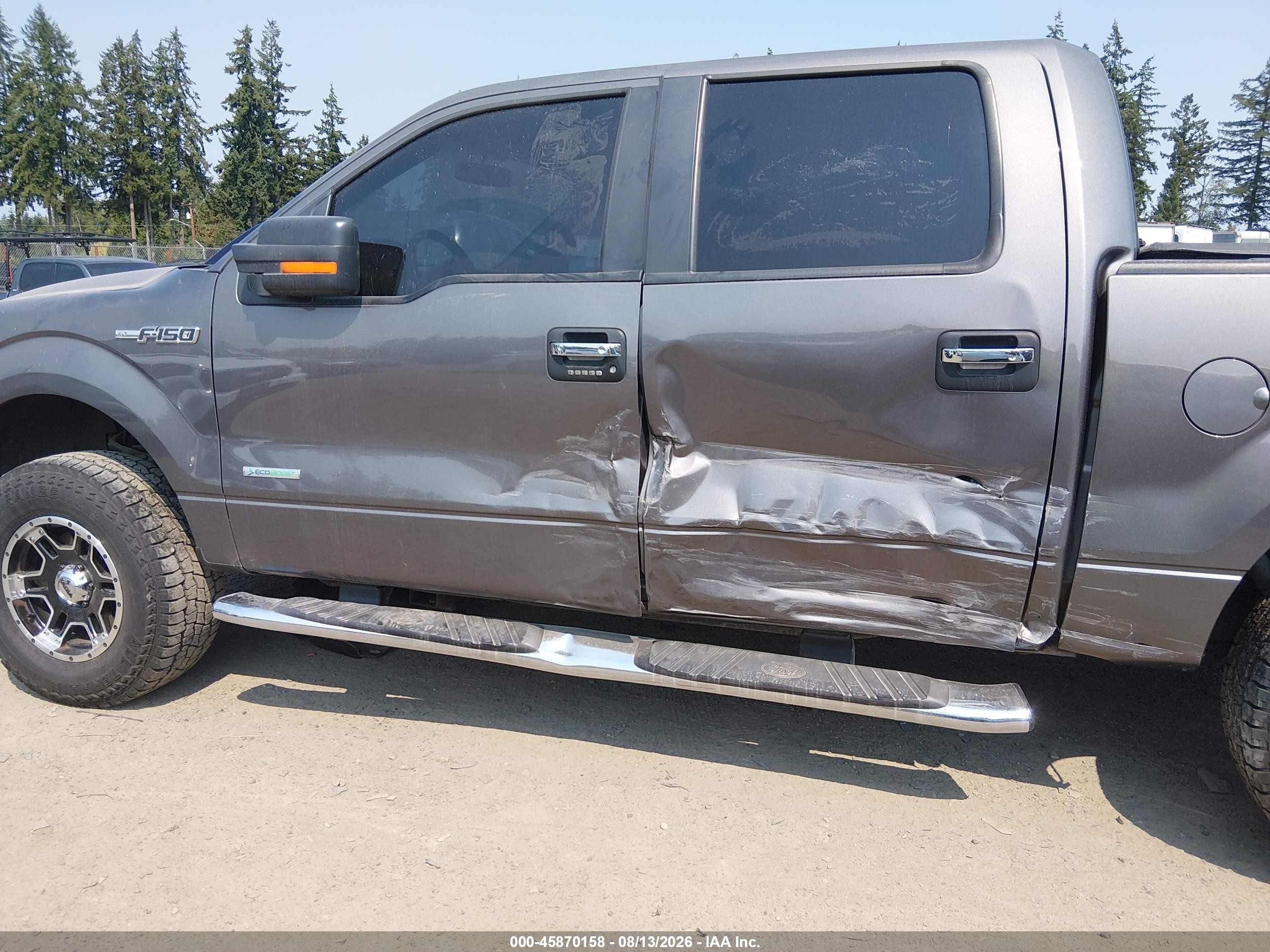 2014 Ford F-150 Fx4/king Ranch/lariat/limited/platinum/xl/xlt Серый vin: 1FTFW1ET9EFC96089