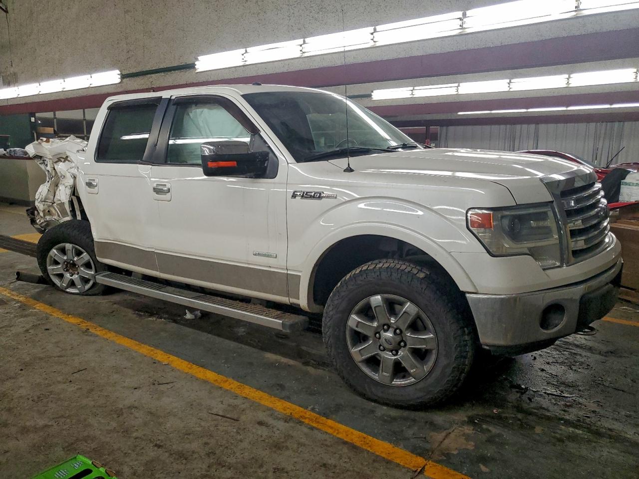 2014 Ford F150 Supercrew White vin: 1FTFW1ET9EFD14462