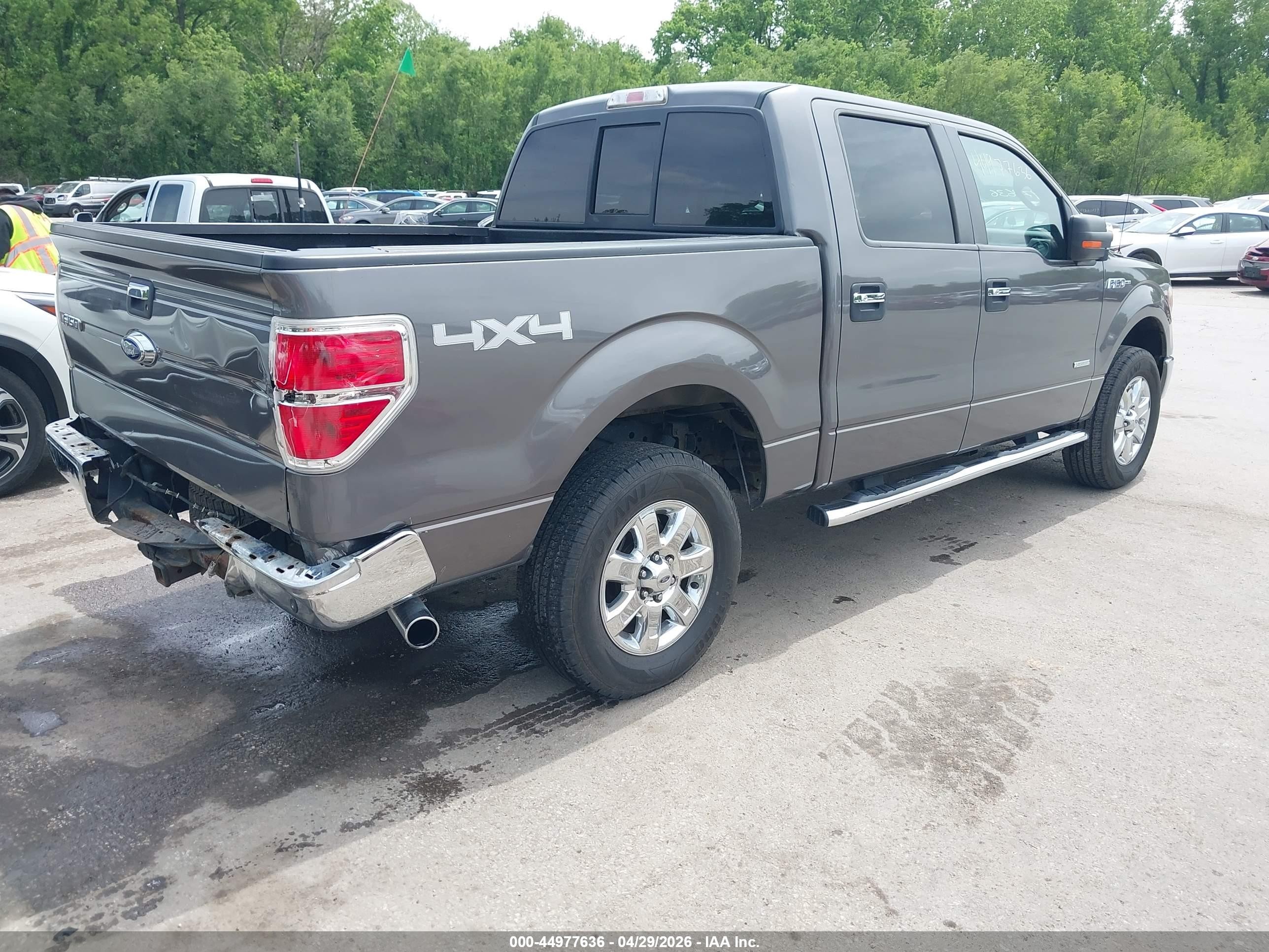 2014 Ford F-150 Xlt Gray vin: 1FTFW1ET9EKD02285