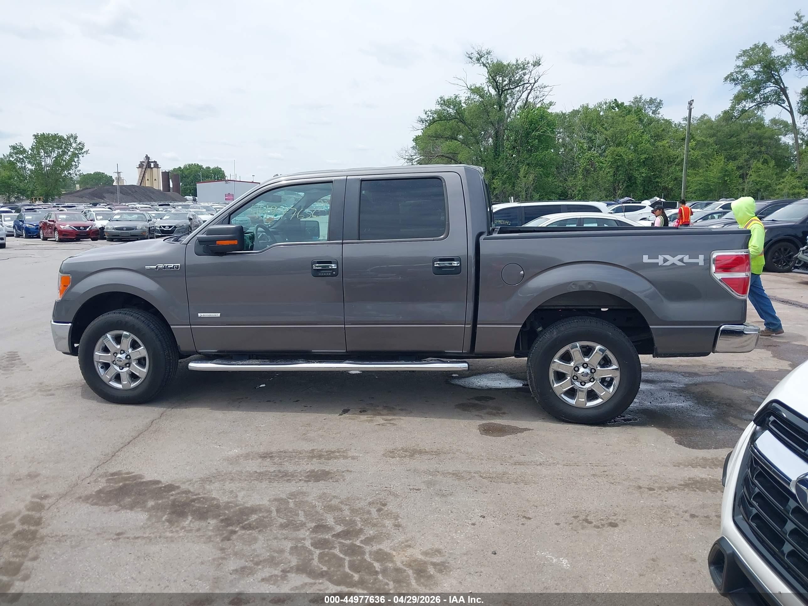 2014 Ford F-150 Xlt Gray vin: 1FTFW1ET9EKD02285
