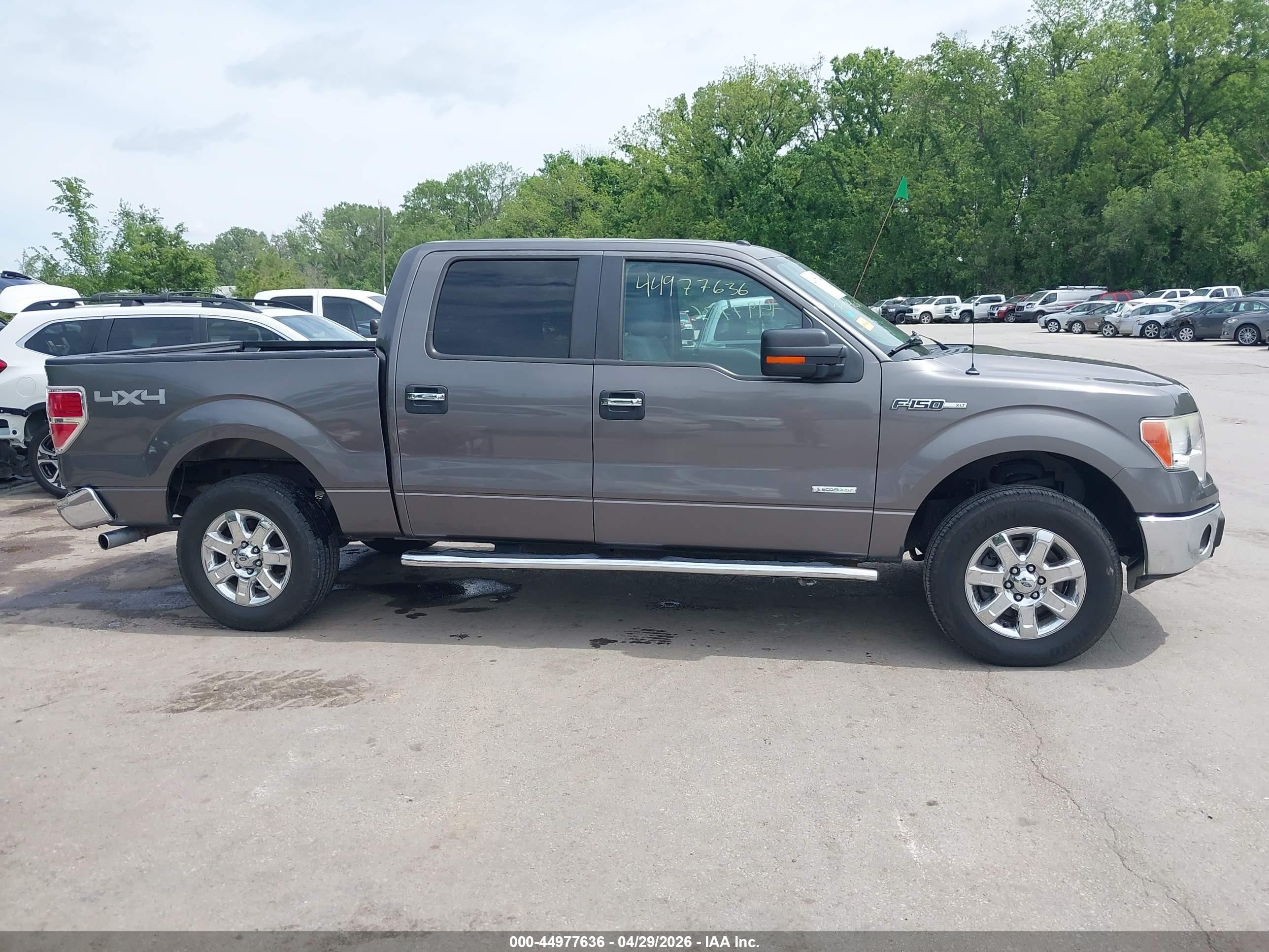 2014 Ford F-150 Xlt Gray vin: 1FTFW1ET9EKD02285