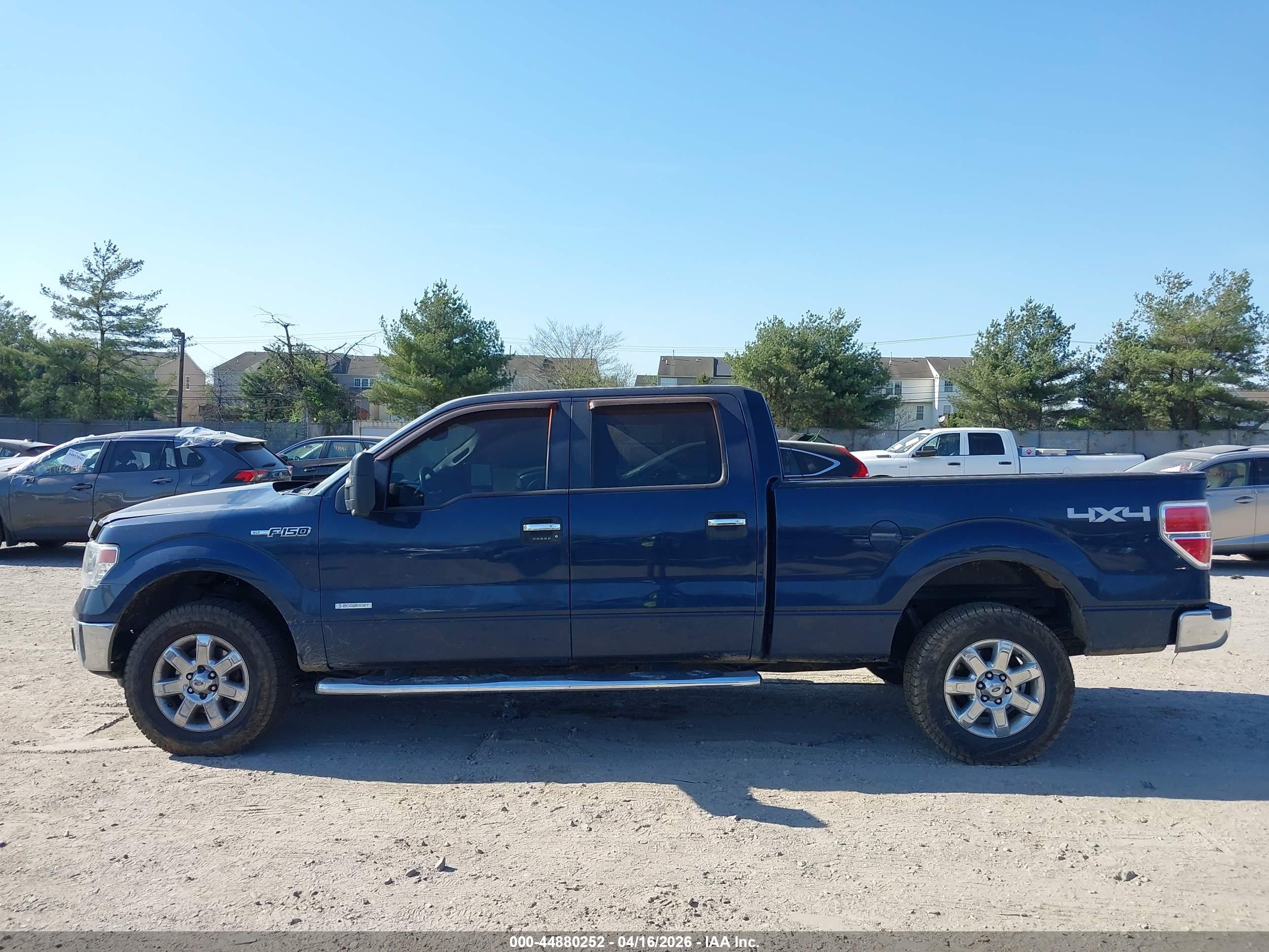 2014 Ford F-150 Xlt Blue vin: 1FTFW1ET9EKD02755