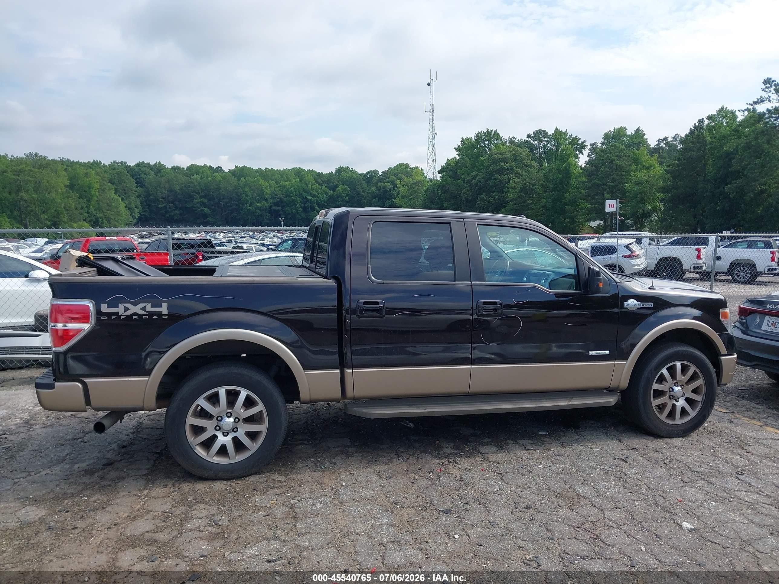 2014 Ford F-150 Fx4/king Ranch/lariat/limited/platinum/xl/xlt Brown vin: 1FTFW1ET9EKE75997