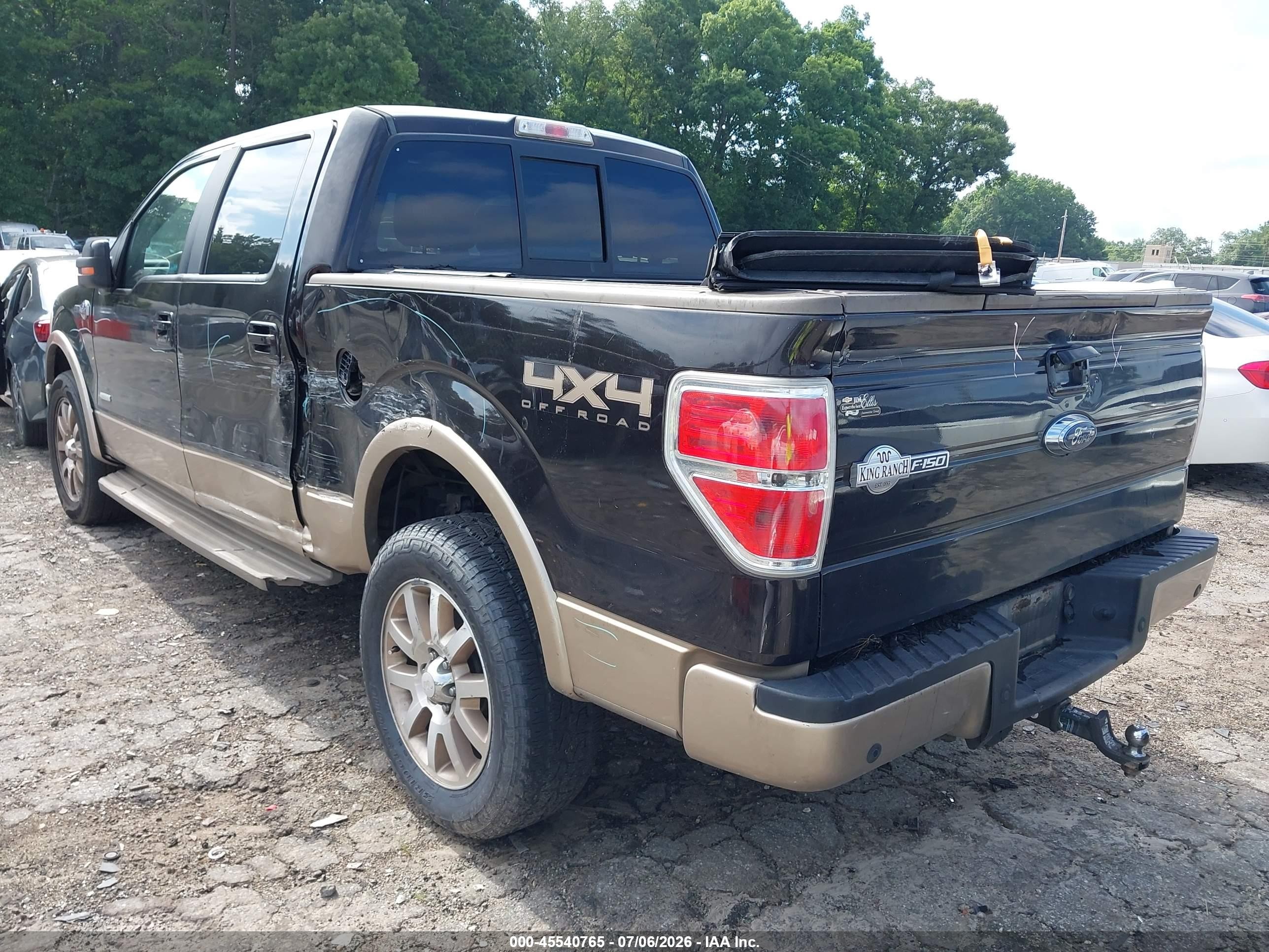 2014 Ford F-150 Fx4/king Ranch/lariat/limited/platinum/xl/xlt Brown vin: 1FTFW1ET9EKE75997