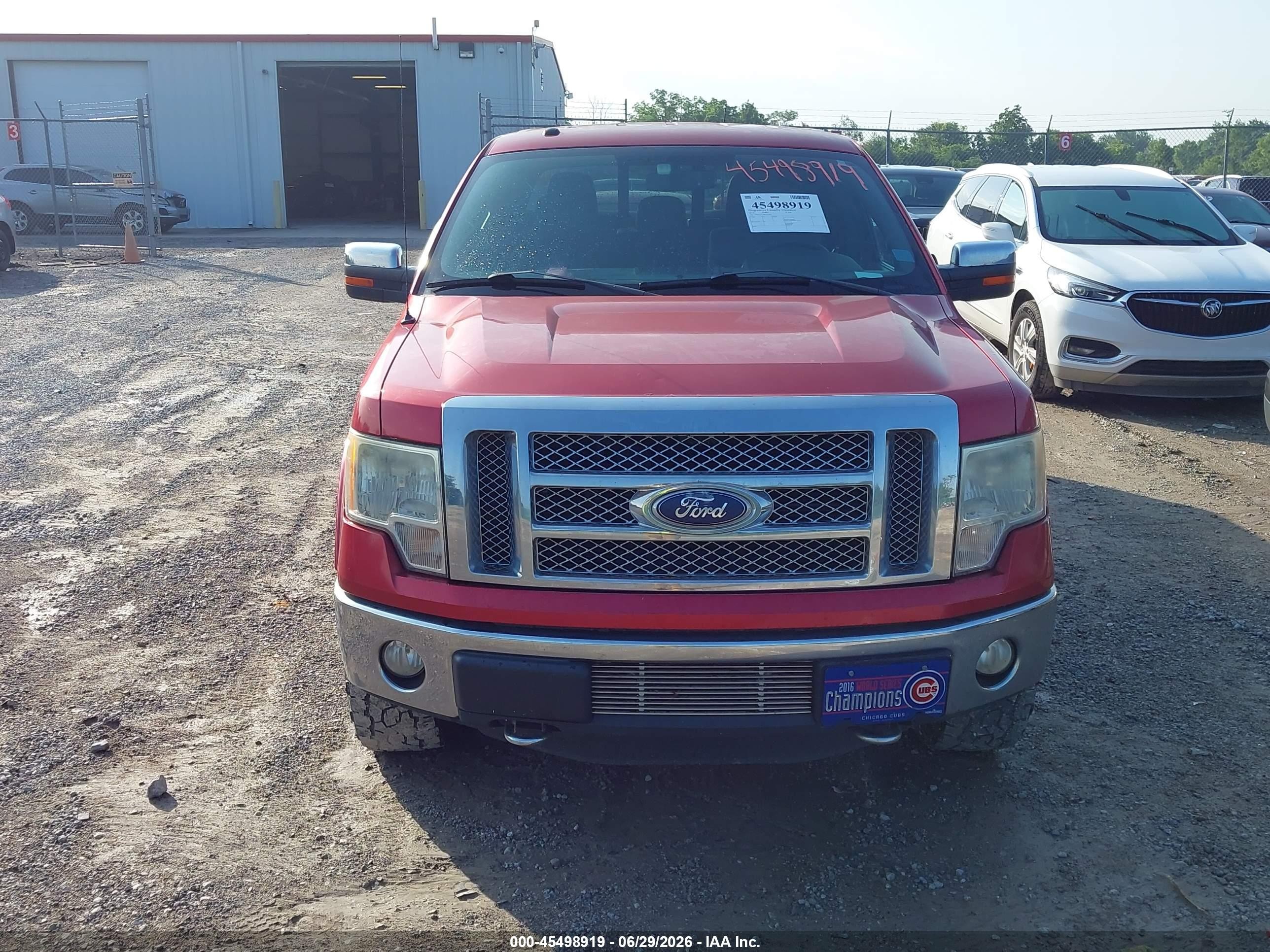 2011 Ford F-150 Fx4/king Ranch/lariat/platinum/xlt Красный vin: 1FTFW1ETXBFA52530