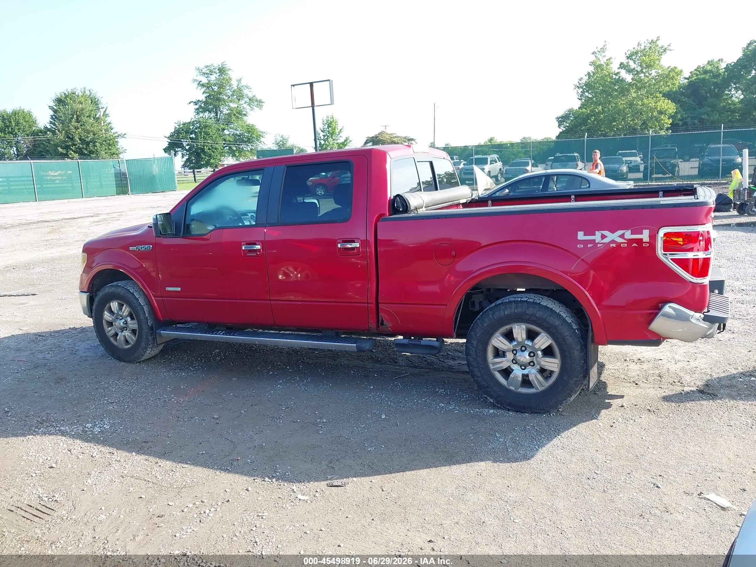 2011 Ford F-150 Fx4/king Ranch/lariat/platinum/xlt Красный vin: 1FTFW1ETXBFA52530