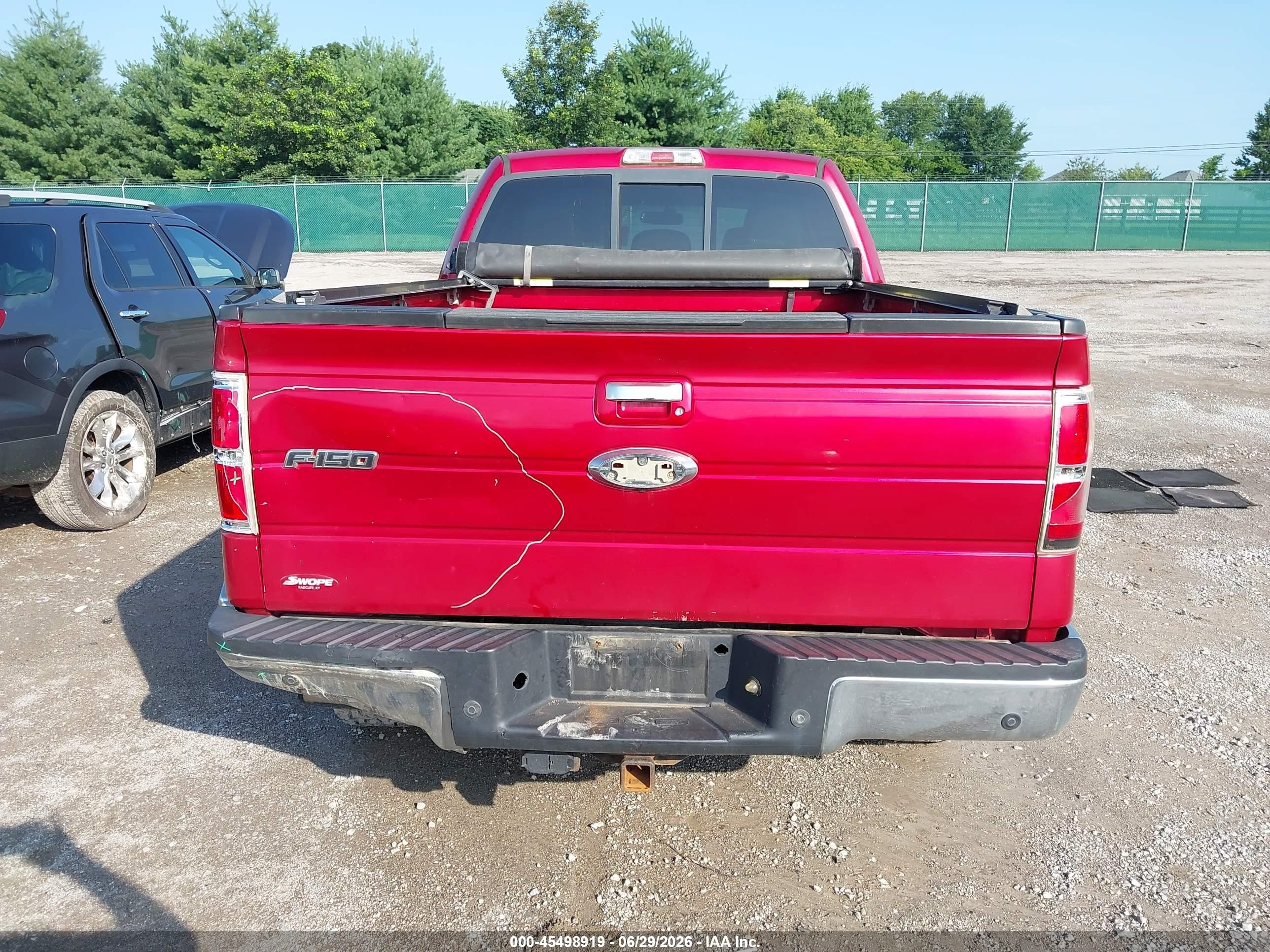 2011 Ford F-150 Fx4/king Ranch/lariat/platinum/xlt Красный vin: 1FTFW1ETXBFA52530