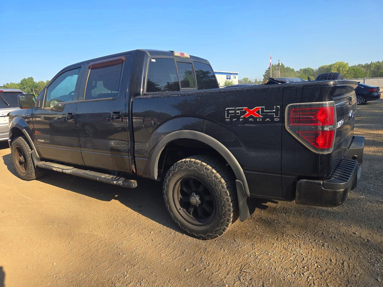 2011 Ford F150 Supercrew Black vin: 1FTFW1ETXBFA89058