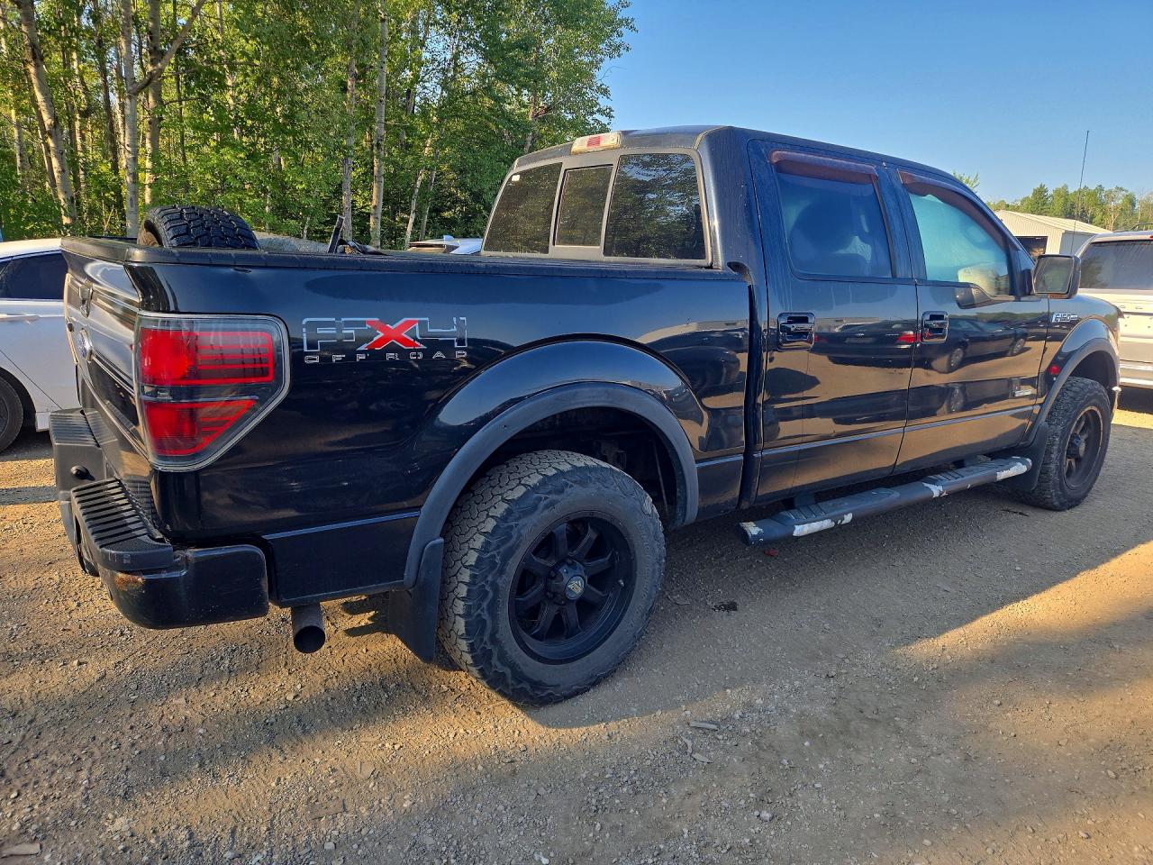 2011 Ford F150 Supercrew Black vin: 1FTFW1ETXBFA89058
