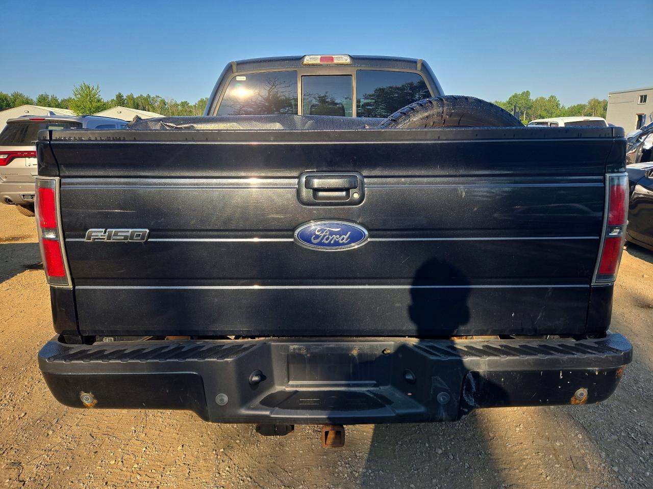 2011 Ford F150 Supercrew Black vin: 1FTFW1ETXBFA89058