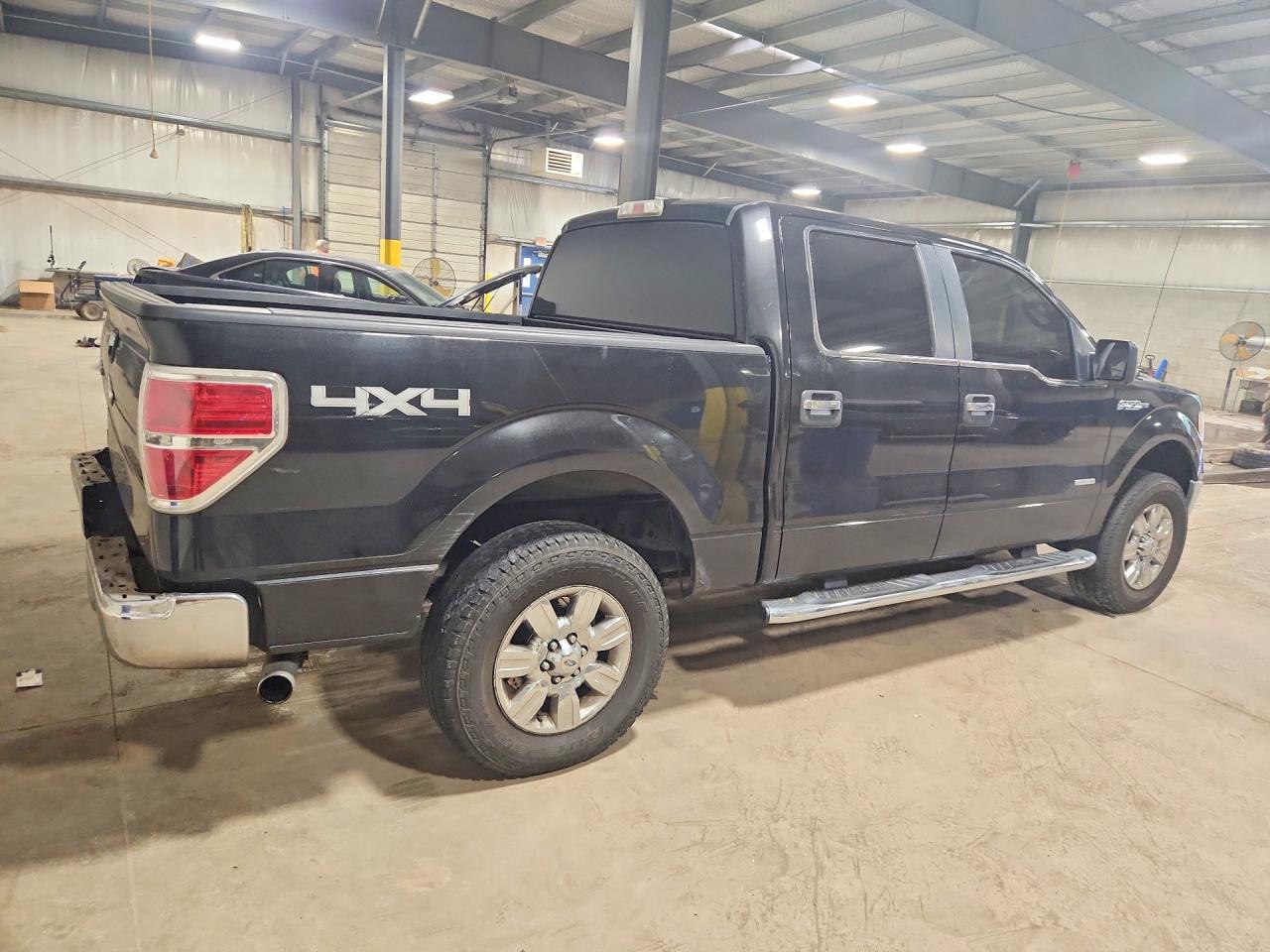 2011 Ford F150 Supercrew Black vin: 1FTFW1ETXBFA90453