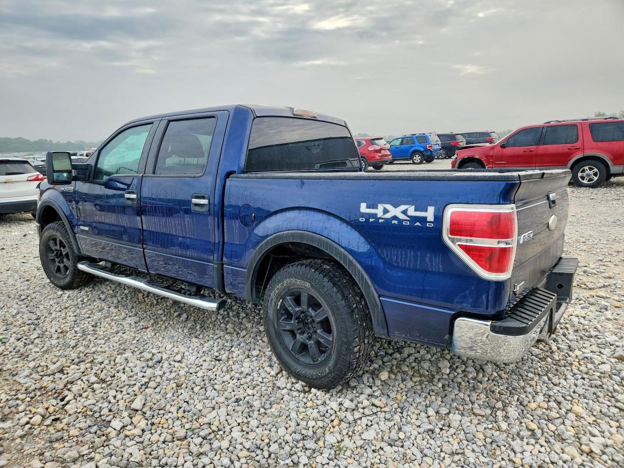 2011 Ford F150 Supercrew Blue vin: 1FTFW1ETXBFB16288