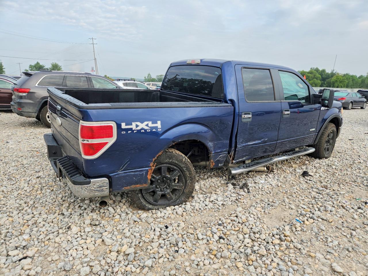 2011 Ford F150 Supercrew Blue vin: 1FTFW1ETXBFB16288