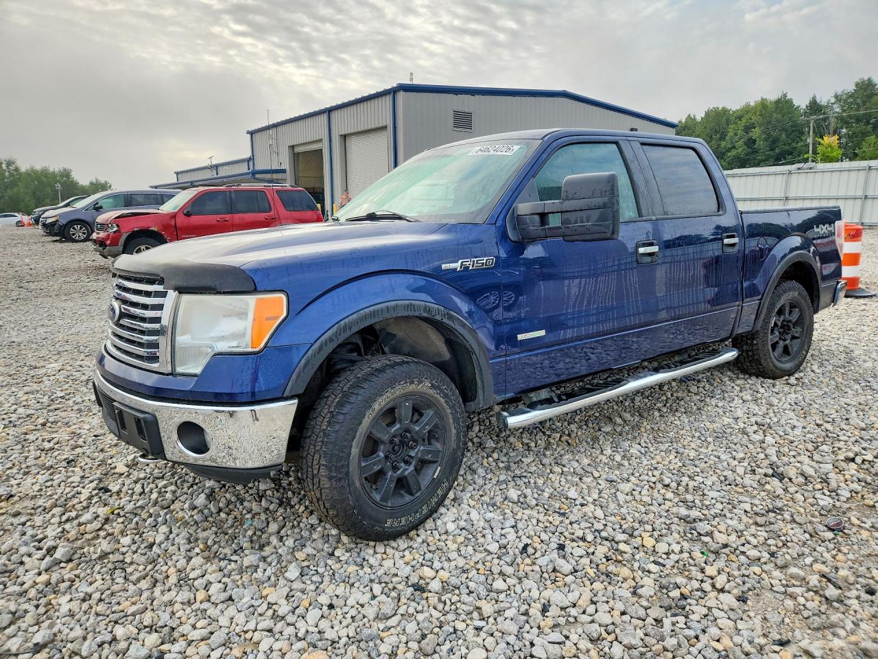 2011 Ford F150 Supercrew Blue vin: 1FTFW1ETXBFB16288