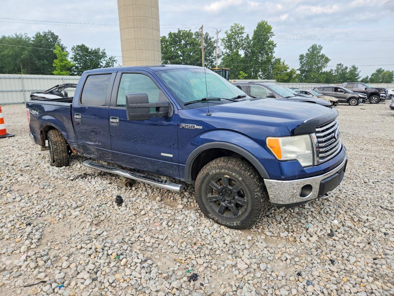 2011 Ford F150 Supercrew Blue vin: 1FTFW1ETXBFB16288