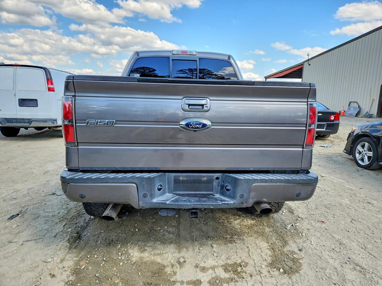 2011 Ford F150 Supercrew Gray vin: 1FTFW1ETXBFB40669