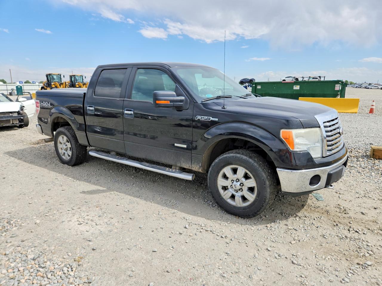 2011 Ford F150 Supercrew Черный vin: 1FTFW1ETXBFB70786