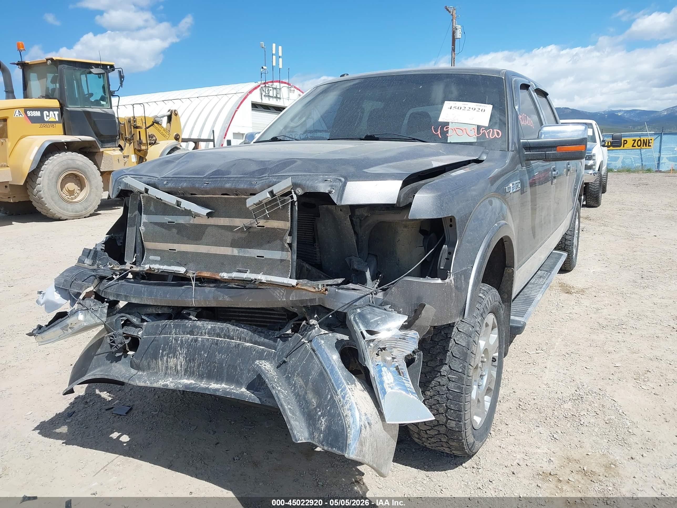 2011 Ford F-150 Lariat Серый vin: 1FTFW1ETXBFB73607