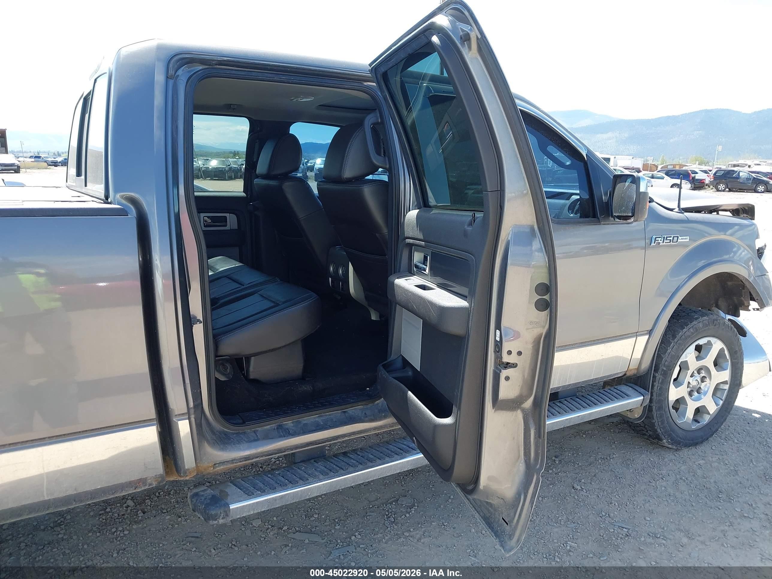 2011 Ford F-150 Lariat Серый vin: 1FTFW1ETXBFB73607
