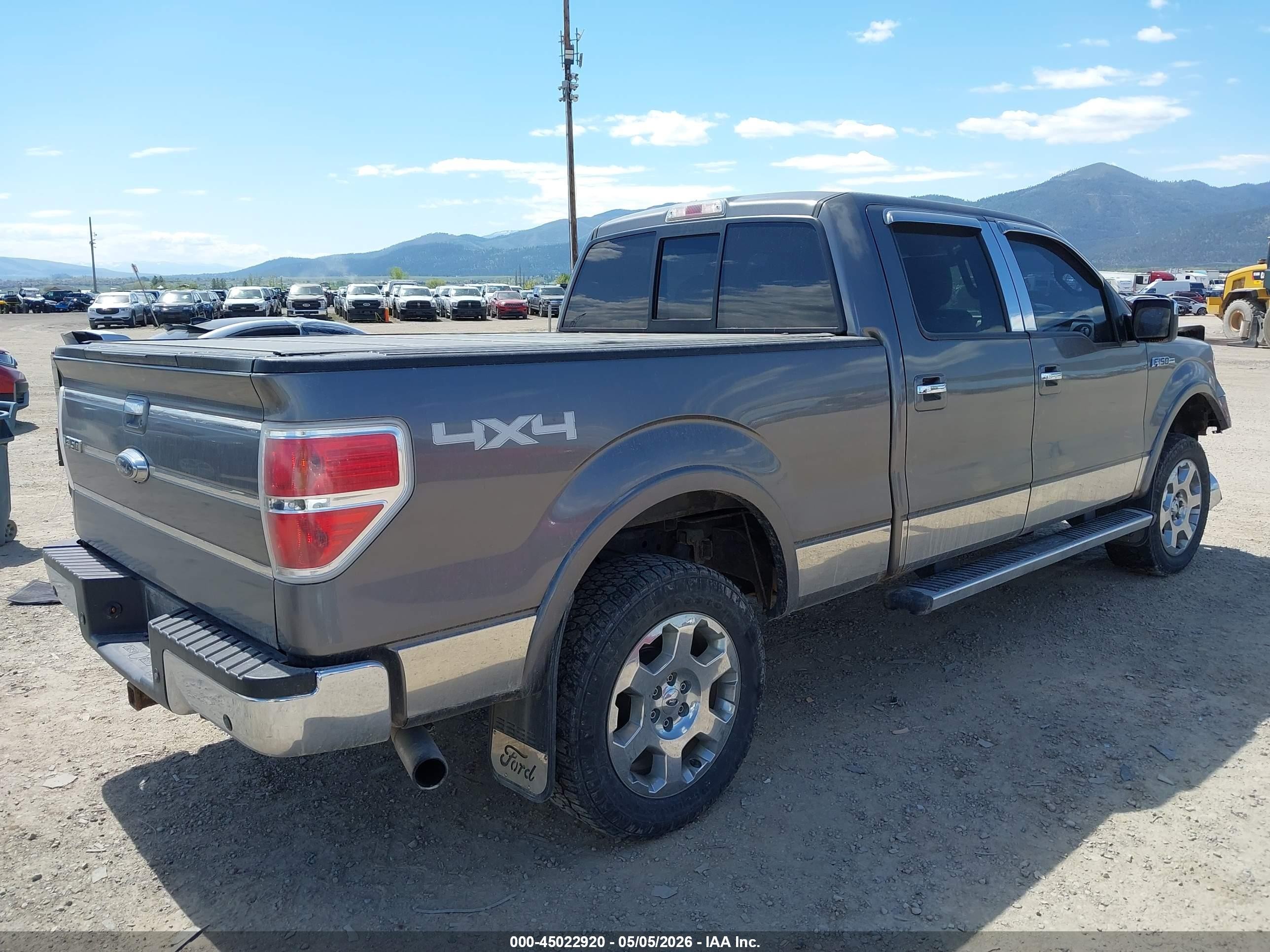 2011 Ford F-150 Lariat Серый vin: 1FTFW1ETXBFB73607