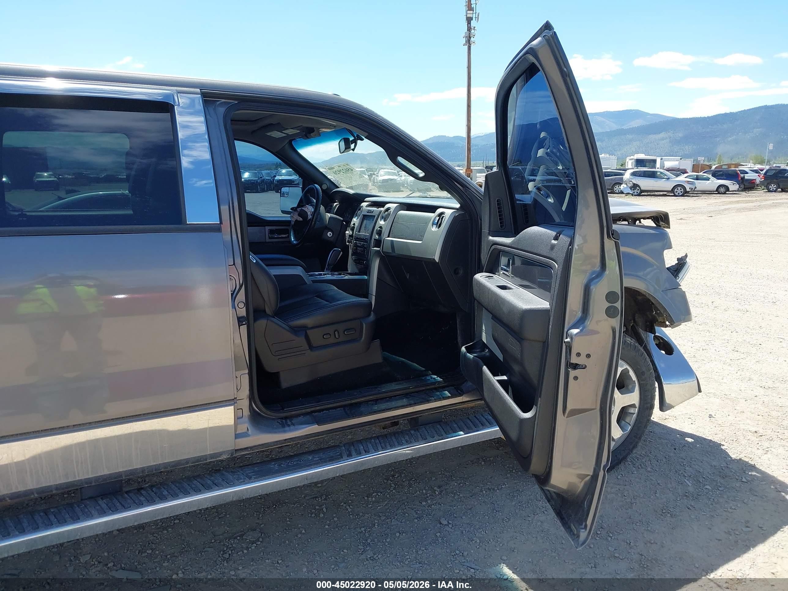 2011 Ford F-150 Lariat Серый vin: 1FTFW1ETXBFB73607