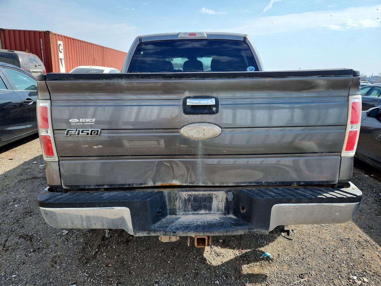2011 Ford F150 Supercrew Gray vin: 1FTFW1ETXBFB78922