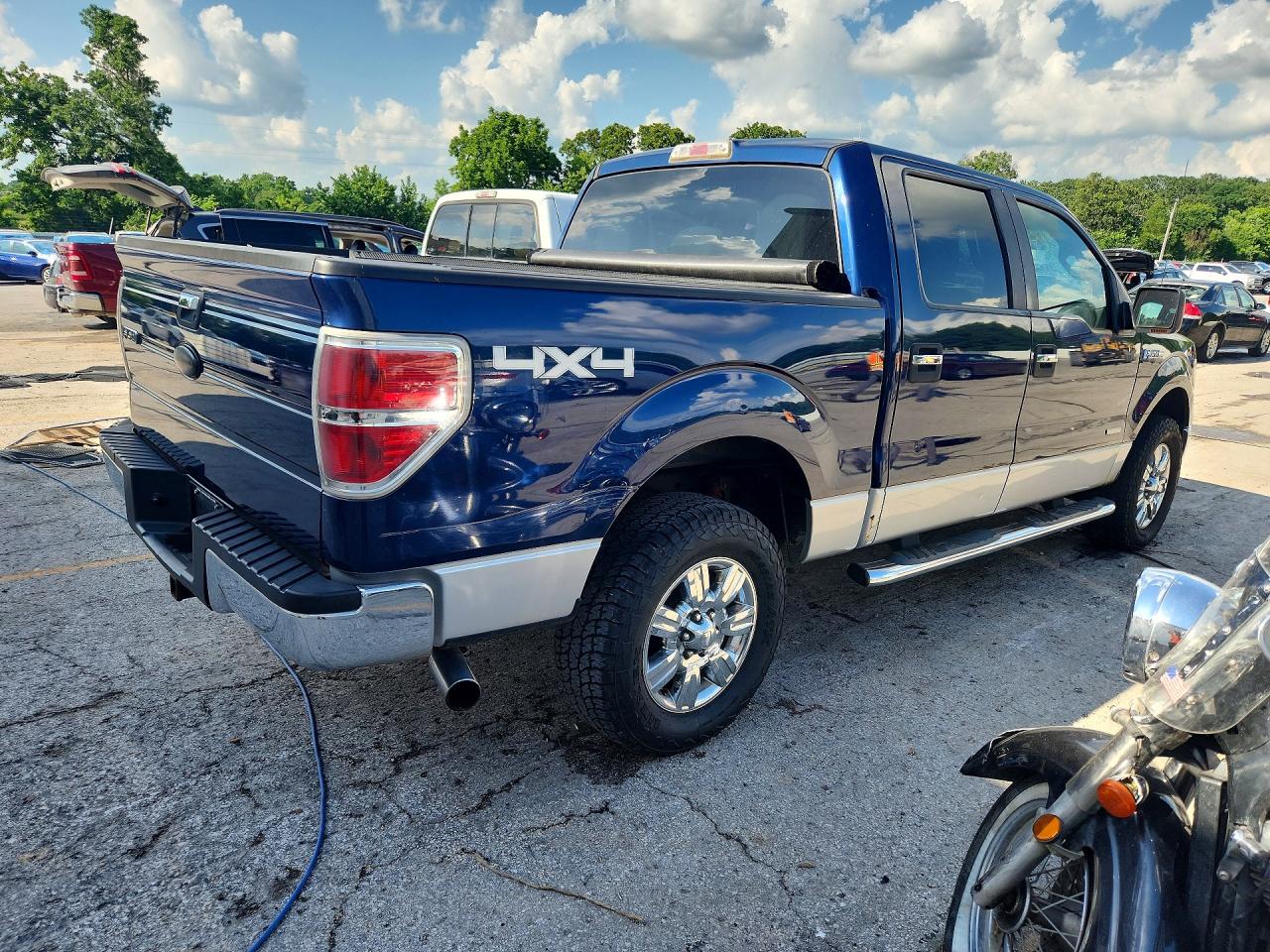 2011 Ford F150 Supercrew Синий vin: 1FTFW1ETXBFB83893