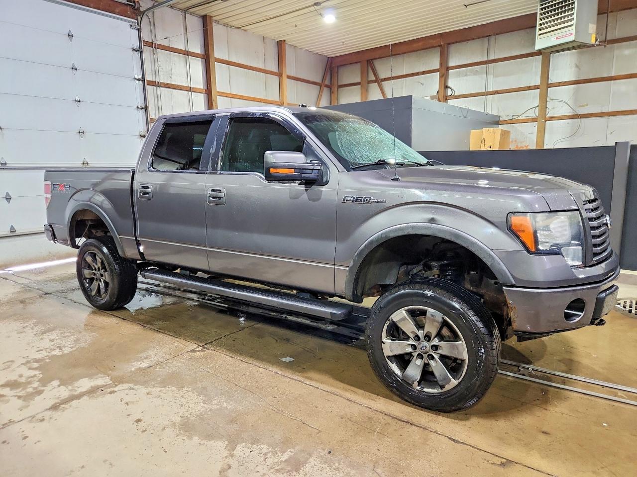2011 Ford F150 Supercrew Серый vin: 1FTFW1ETXBFC34633