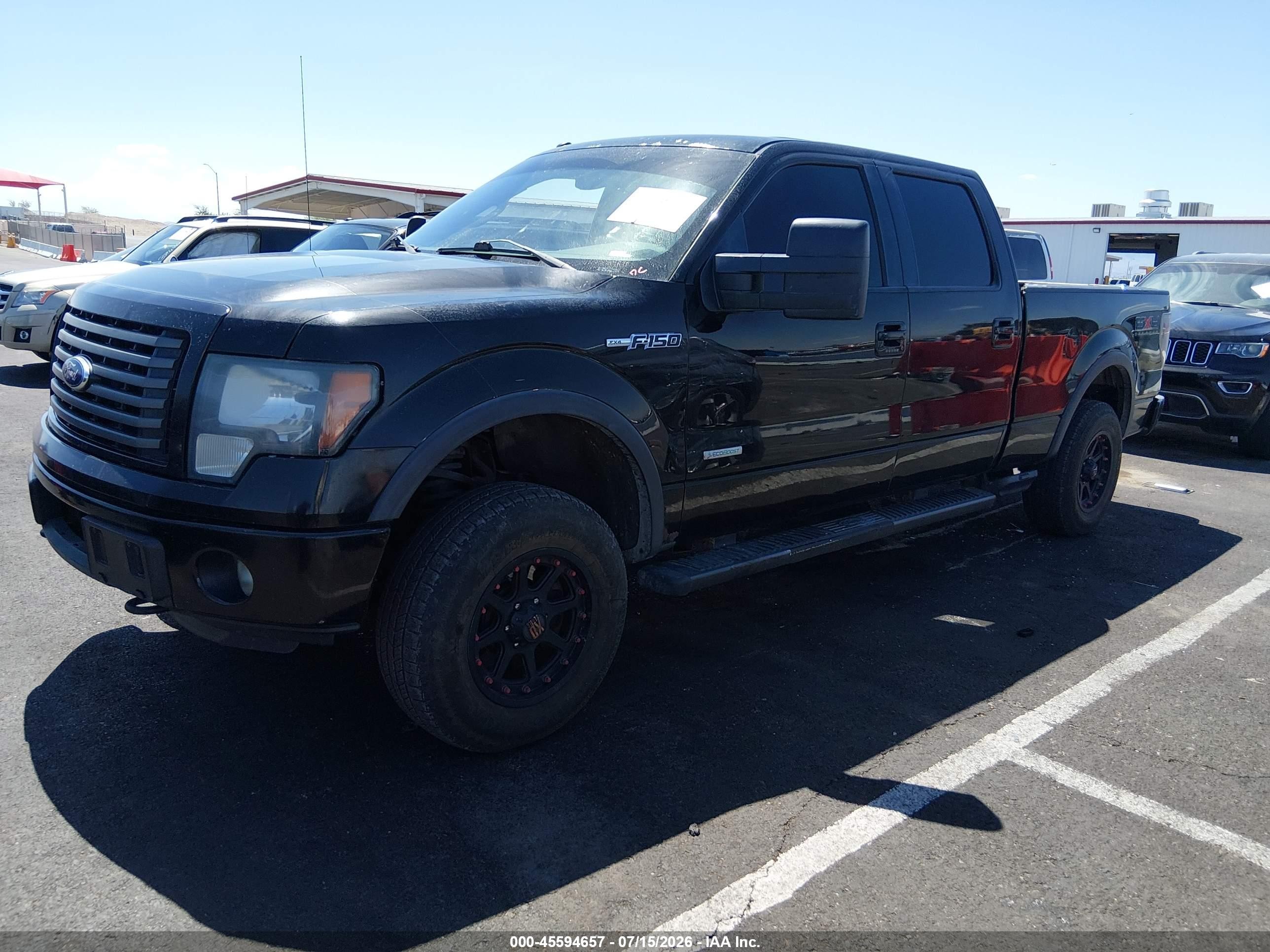 2011 Ford F-150 Fx4/king Ranch/lariat/platinum/xlt Черный vin: 1FTFW1ETXBFC40660
