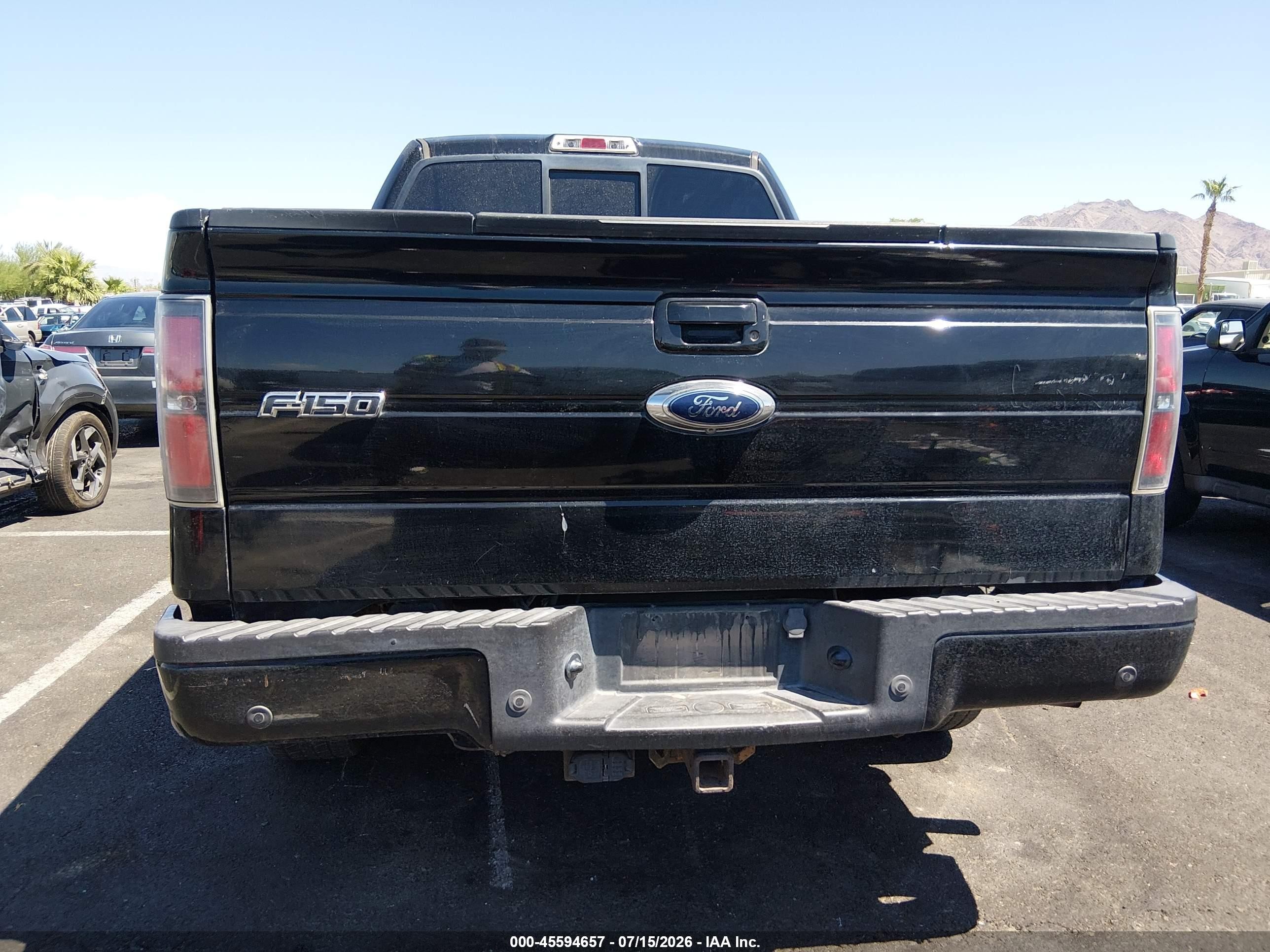 2011 Ford F-150 Fx4/king Ranch/lariat/platinum/xlt Черный vin: 1FTFW1ETXBFC40660