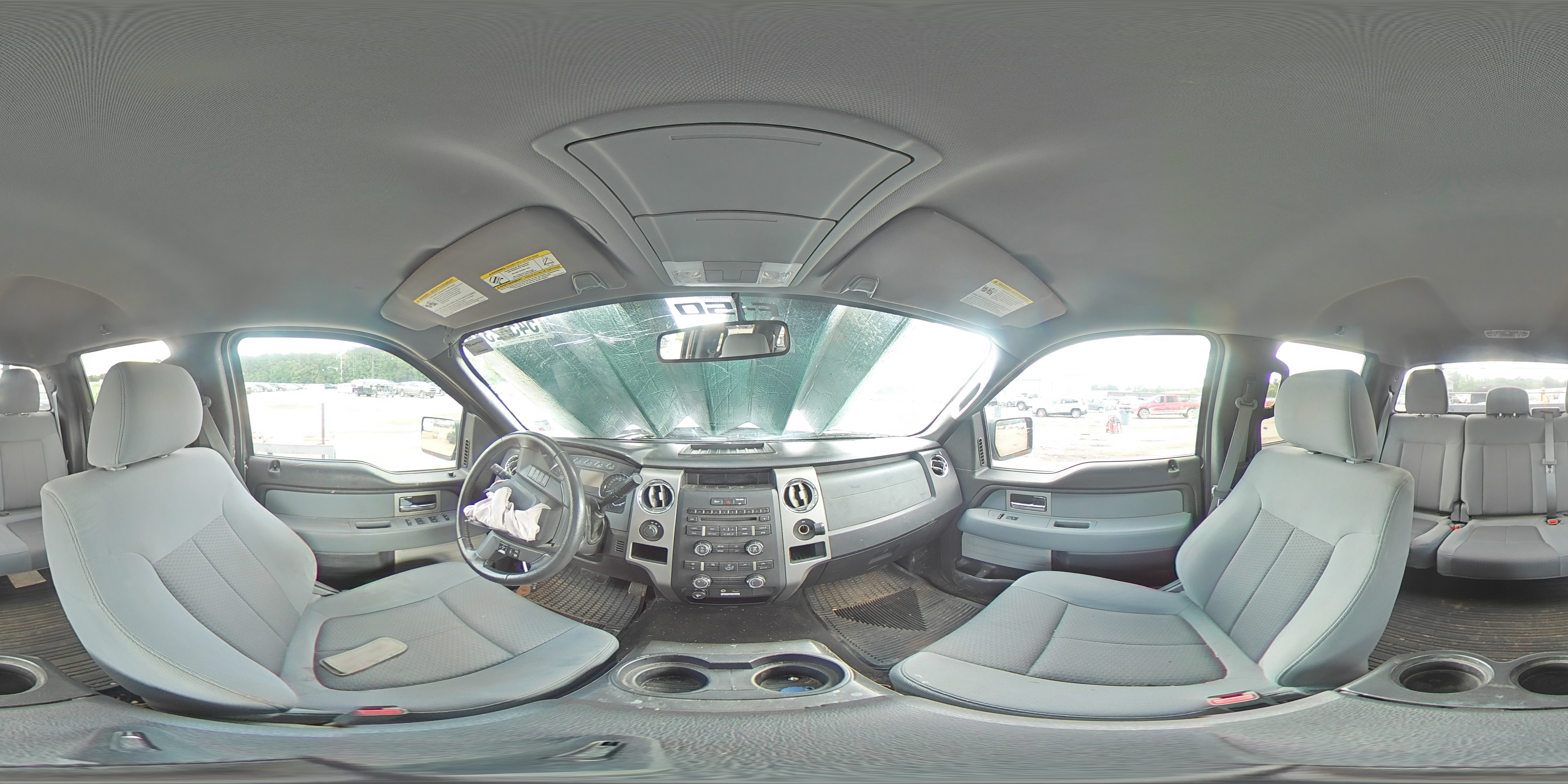 2011 Ford F150 Supercrew Gray vin: 1FTFW1ETXBFC44739