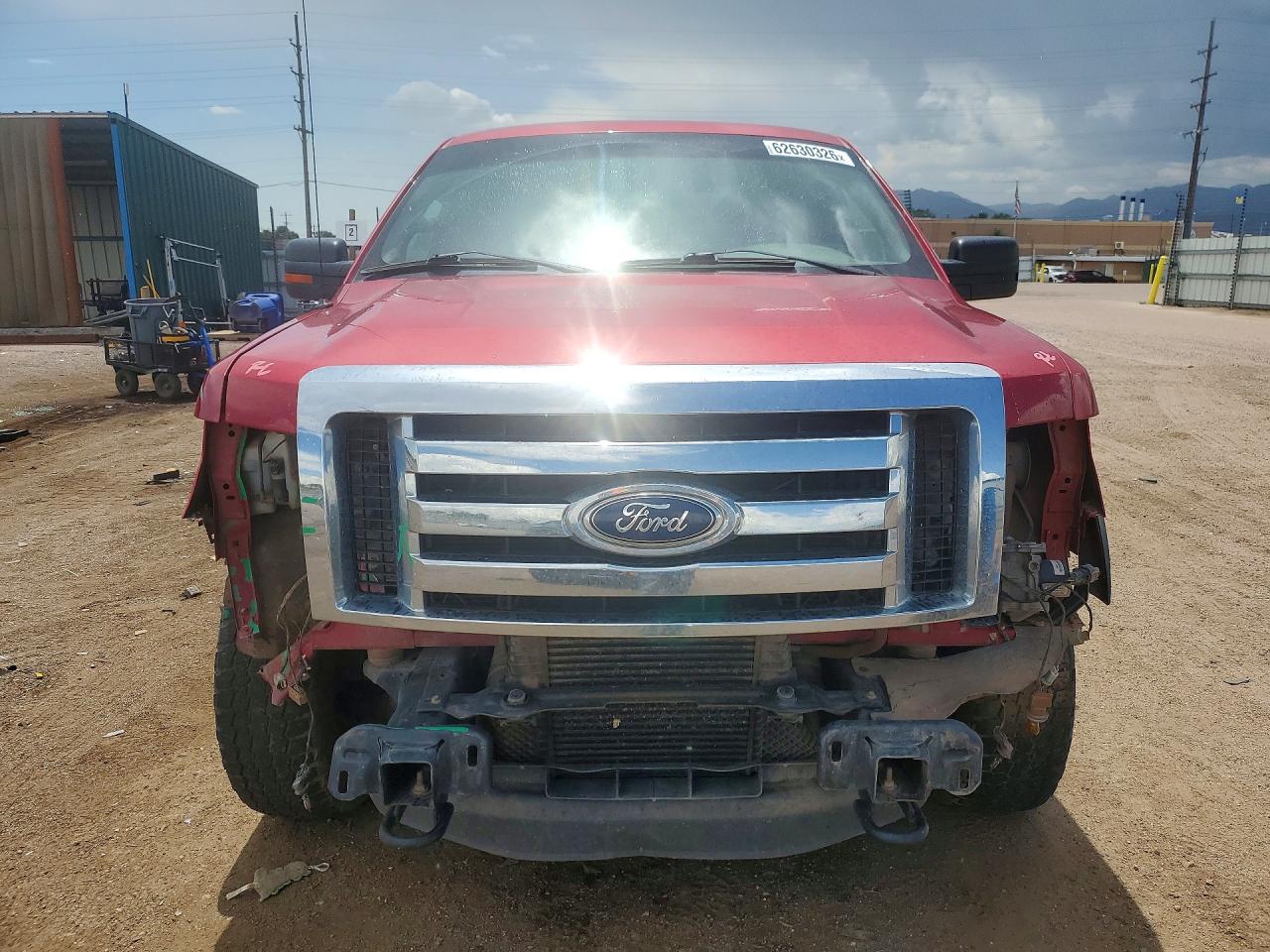 2011 Ford F150 Supercrew Красный vin: 1FTFW1ETXBFC58401