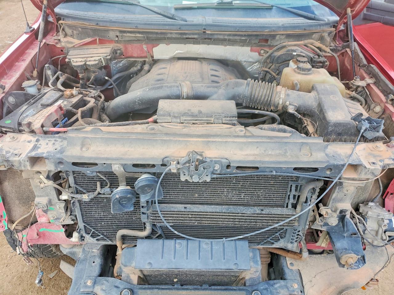 2011 Ford F150 Supercrew Красный vin: 1FTFW1ETXBFC58401