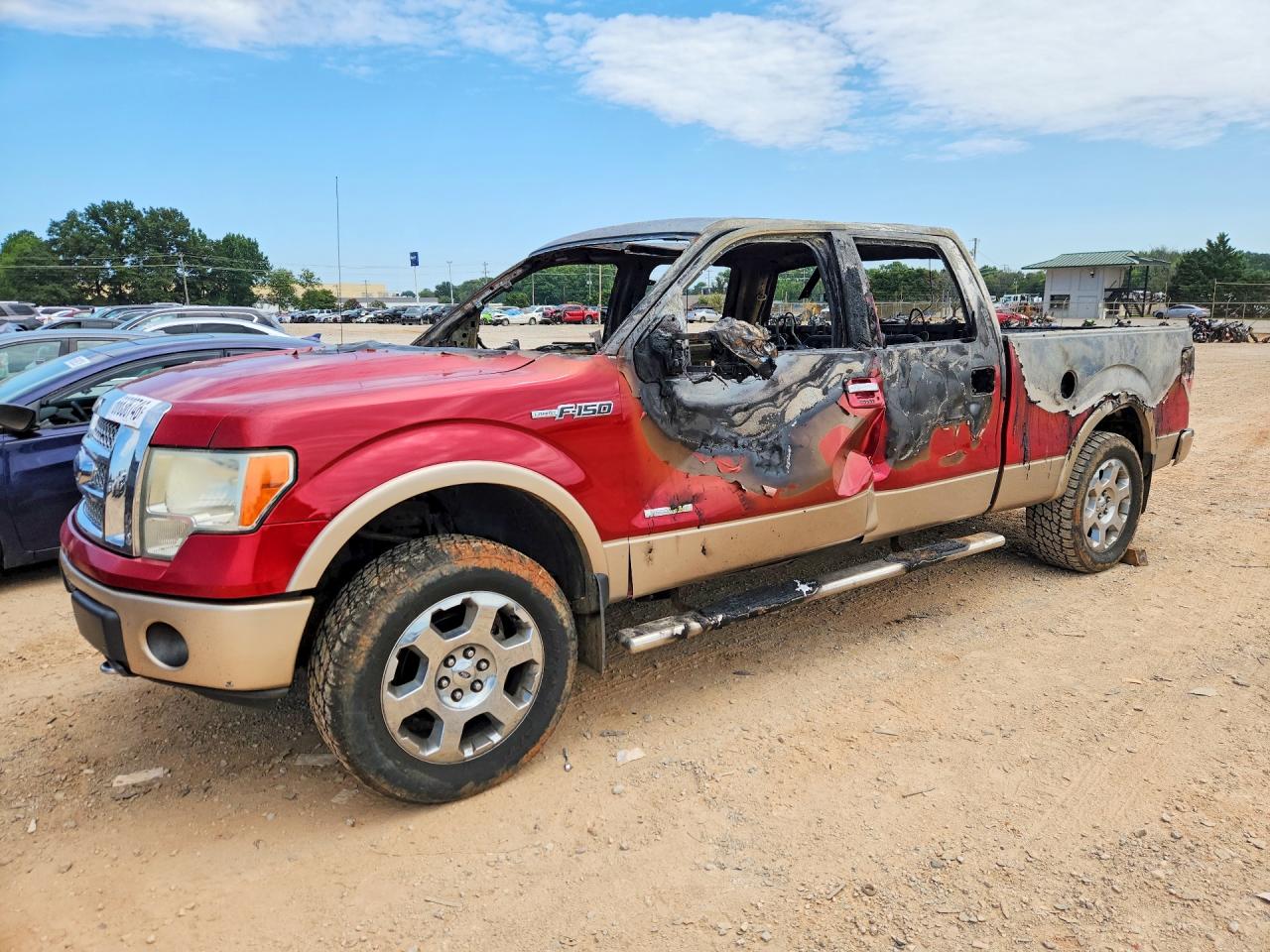 2011 Ford F150 Supercrew Красный vin: 1FTFW1ETXBFC78521