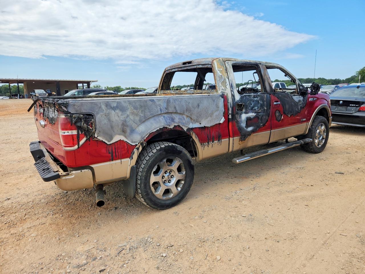 2011 Ford F150 Supercrew Red vin: 1FTFW1ETXBFC78521