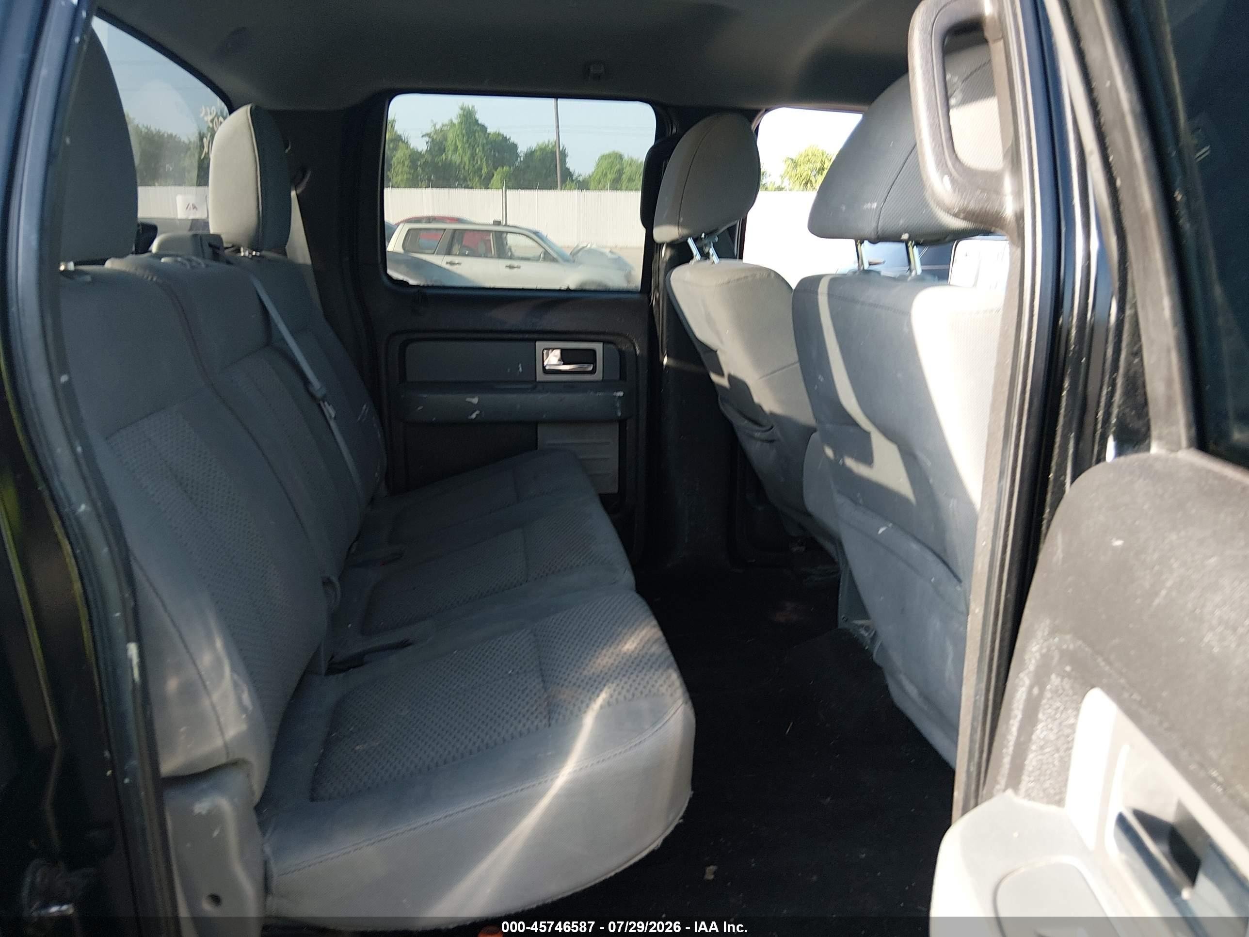 2011 Ford F-150 Xlt Черный vin: 1FTFW1ETXBFC79605