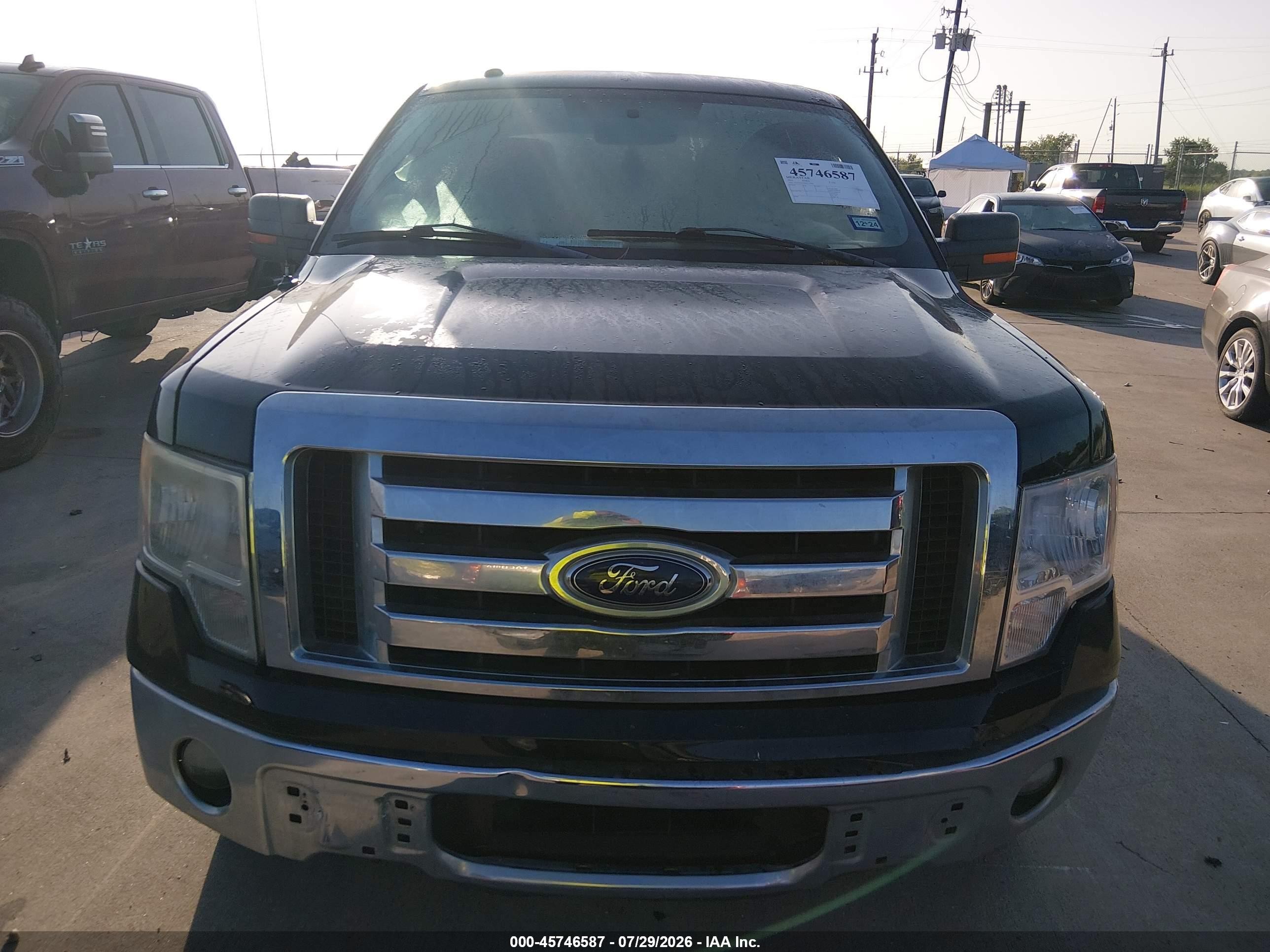 2011 Ford F-150 Xlt Черный vin: 1FTFW1ETXBFC79605