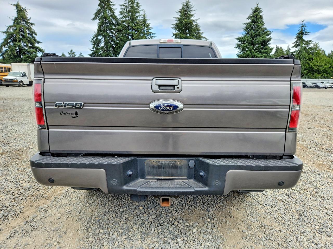 2011 Ford F150 Supercrew Gray vin: 1FTFW1ETXBFC79863