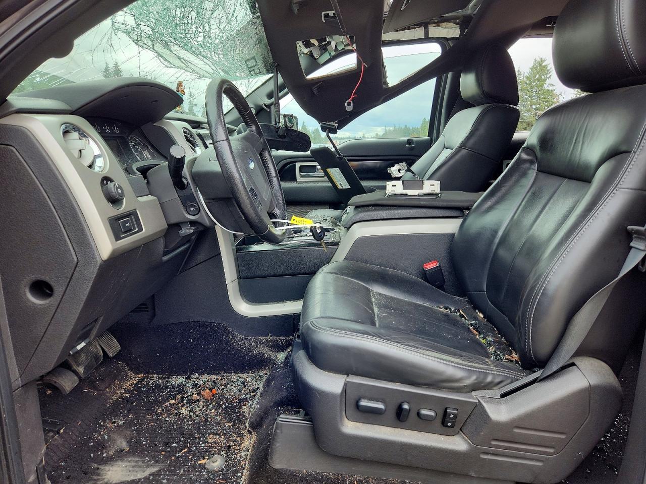 2011 Ford F150 Supercrew Gray vin: 1FTFW1ETXBFC79863