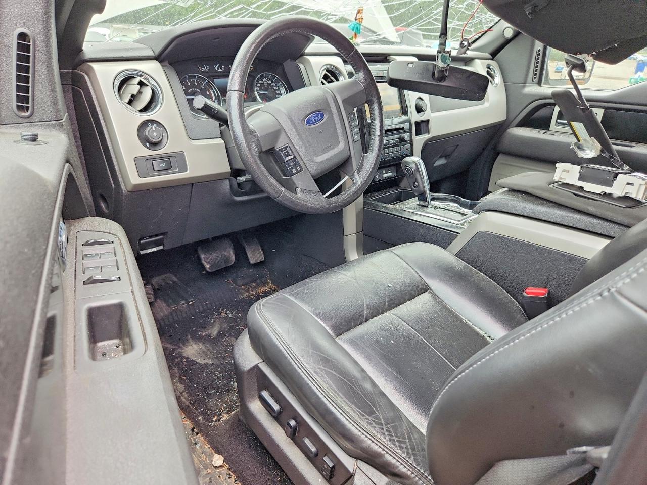2011 Ford F150 Supercrew Gray vin: 1FTFW1ETXBFC79863