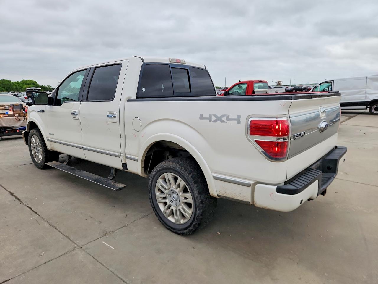 2011 Ford F150 Supercrew White vin: 1FTFW1ETXBFD28009