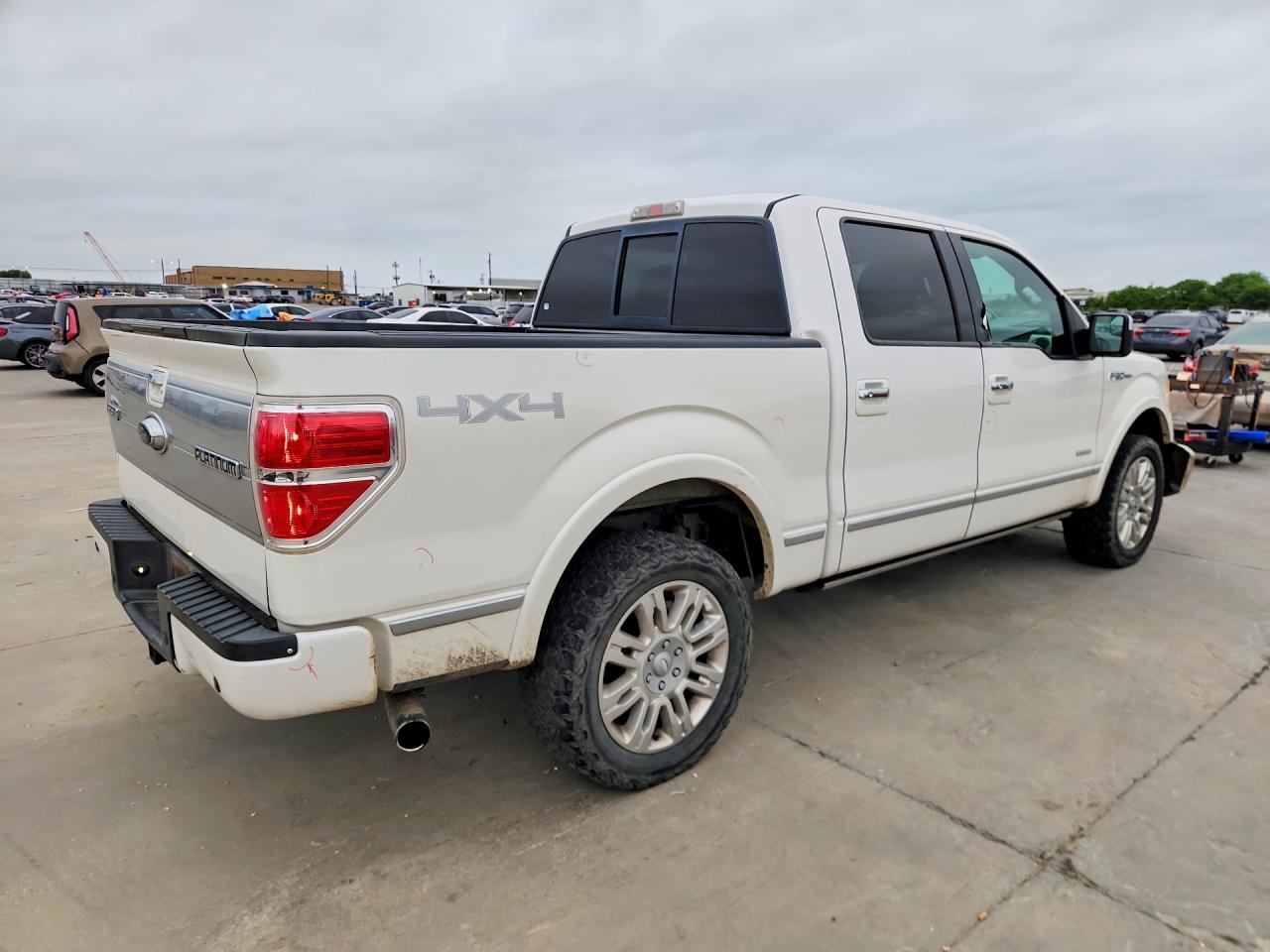 2011 Ford F150 Supercrew White vin: 1FTFW1ETXBFD28009