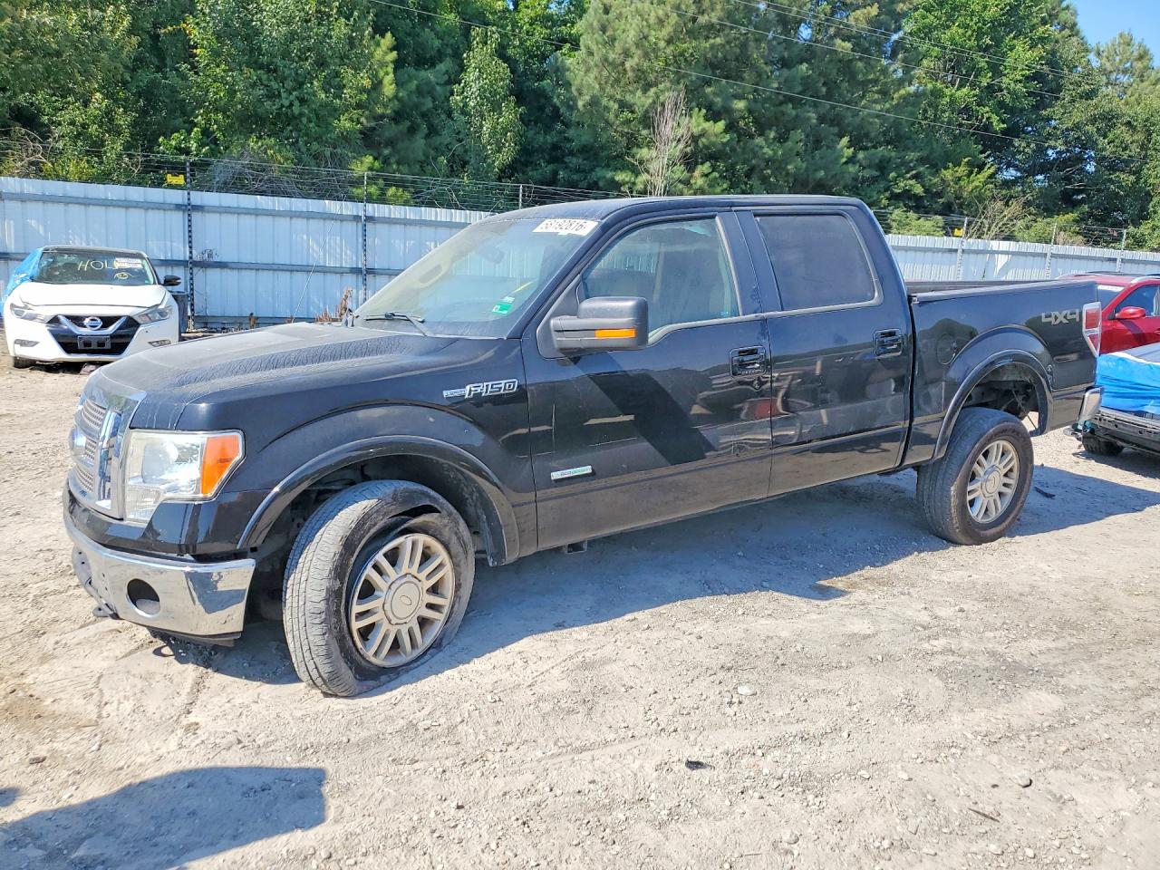 2011 Ford F150 Supercrew Black vin: 1FTFW1ETXBFD34781