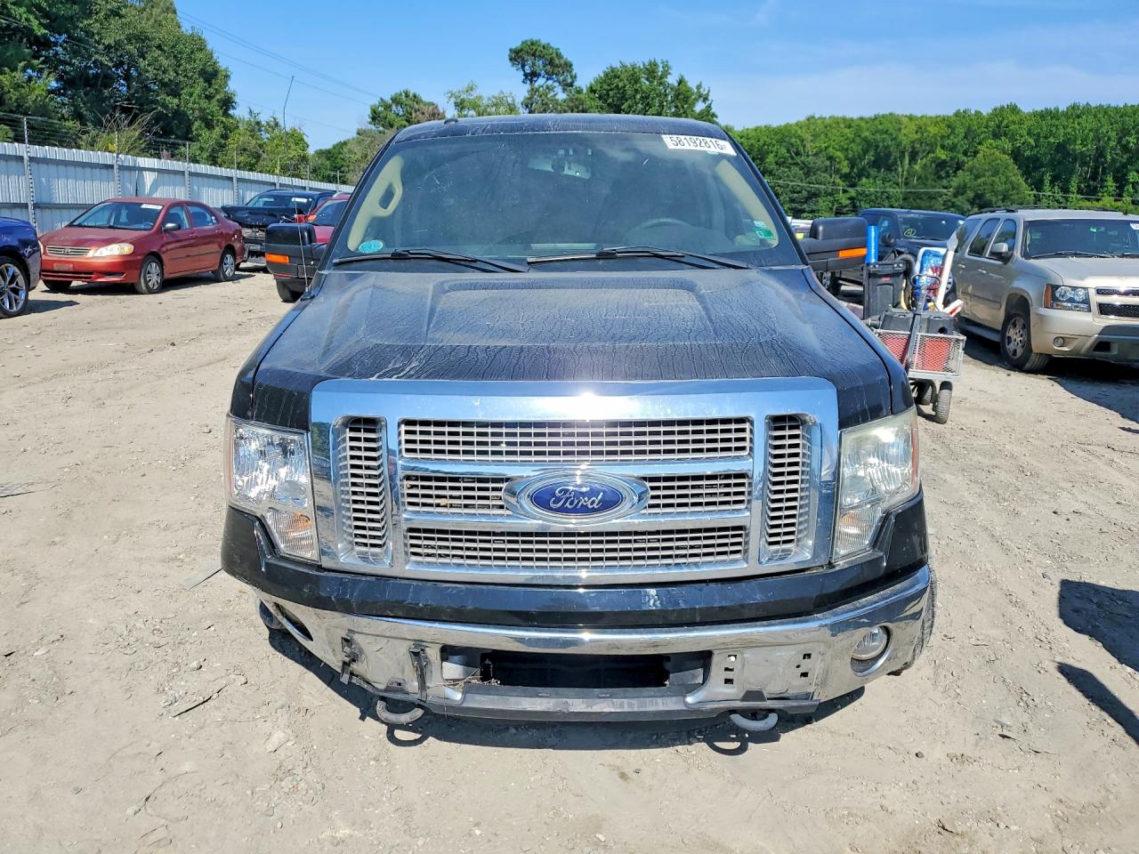 2011 Ford F150 Supercrew Black vin: 1FTFW1ETXBFD34781