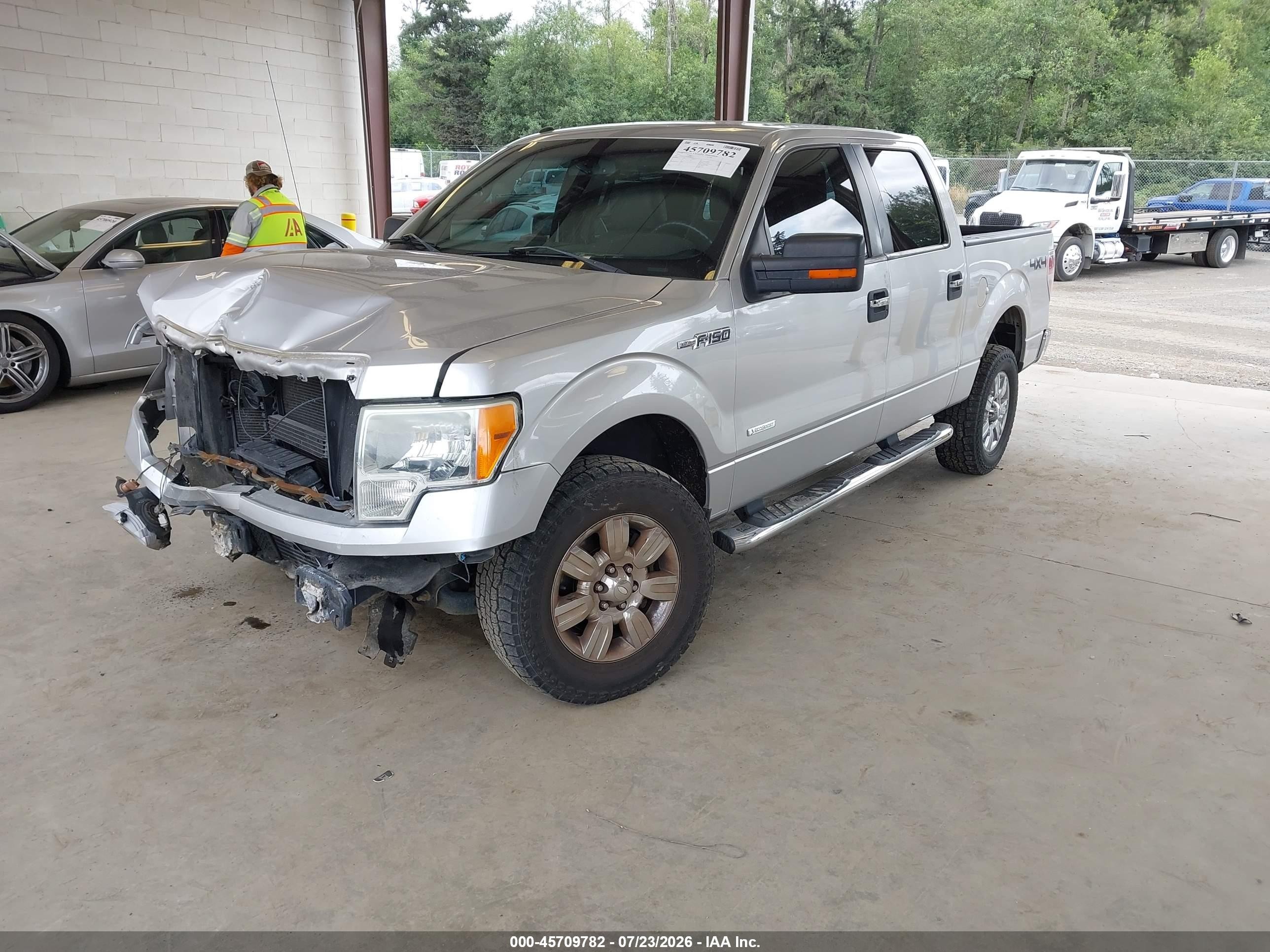 2012 Ford F-150 Xlt Silver vin: 1FTFW1ETXCFA05919
