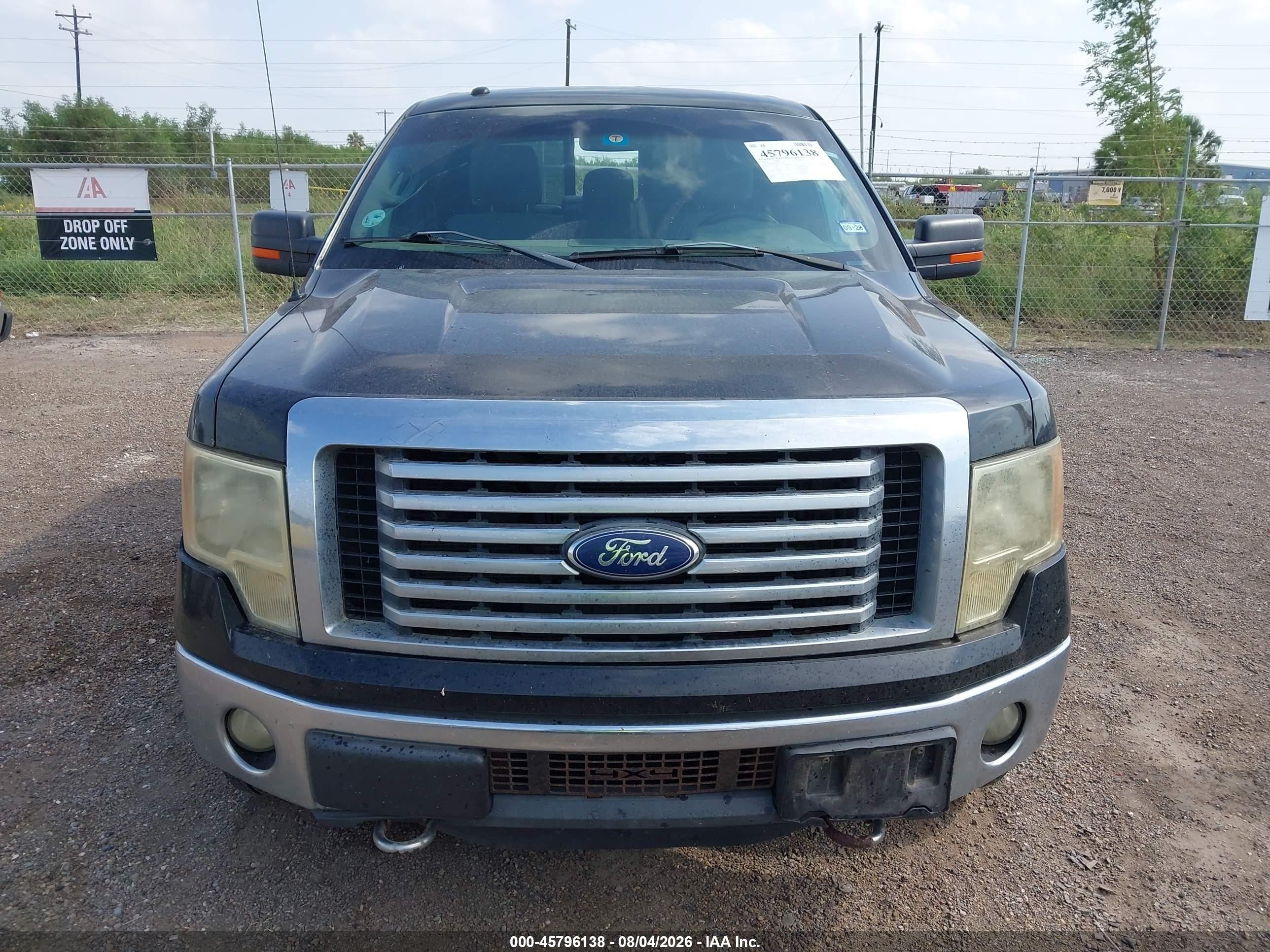 2012 Ford F-150 Xlt Black vin: 1FTFW1ETXCFA12210