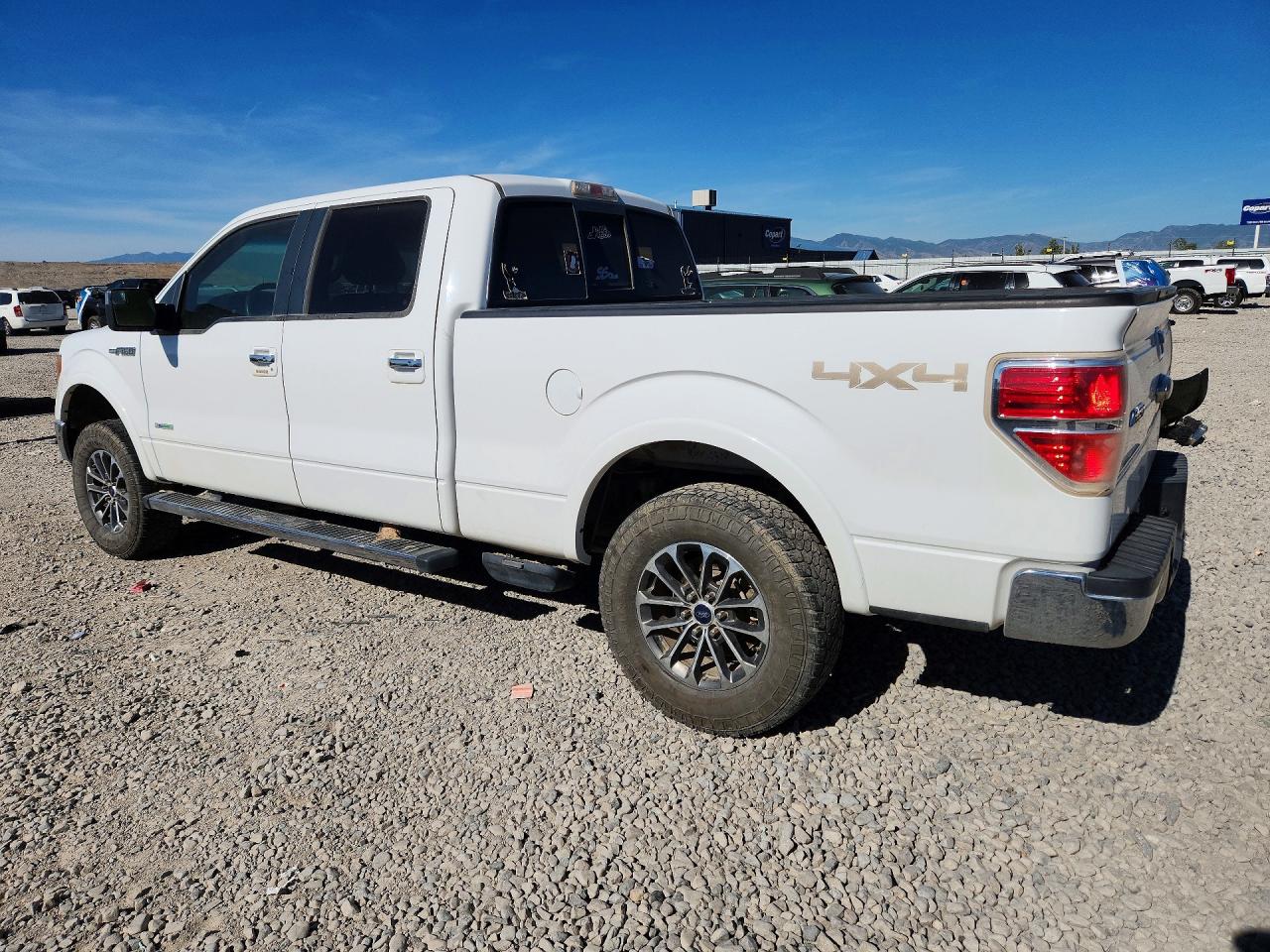 2012 Ford F150 Supercrew White vin: 1FTFW1ETXCFA13664
